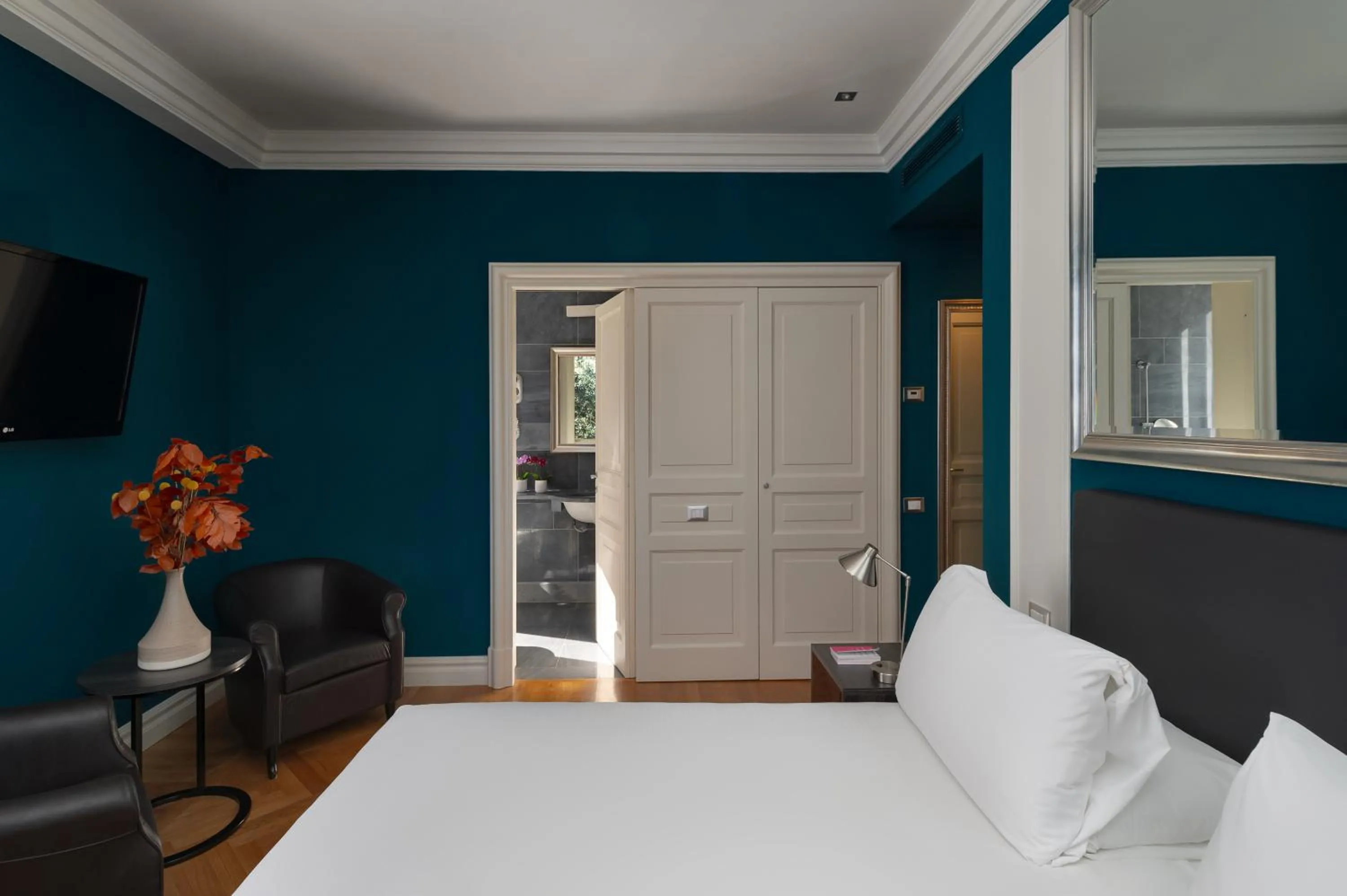 Bedroom, Bed in Hotel Principe Torlonia