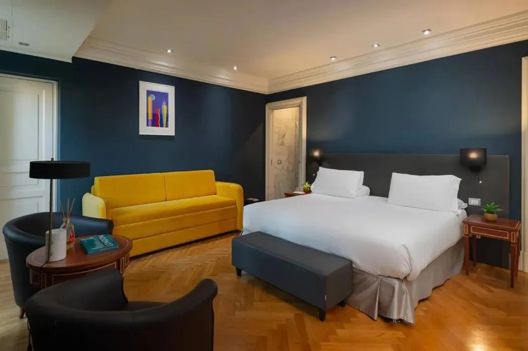 Bed in Hotel Principe Torlonia