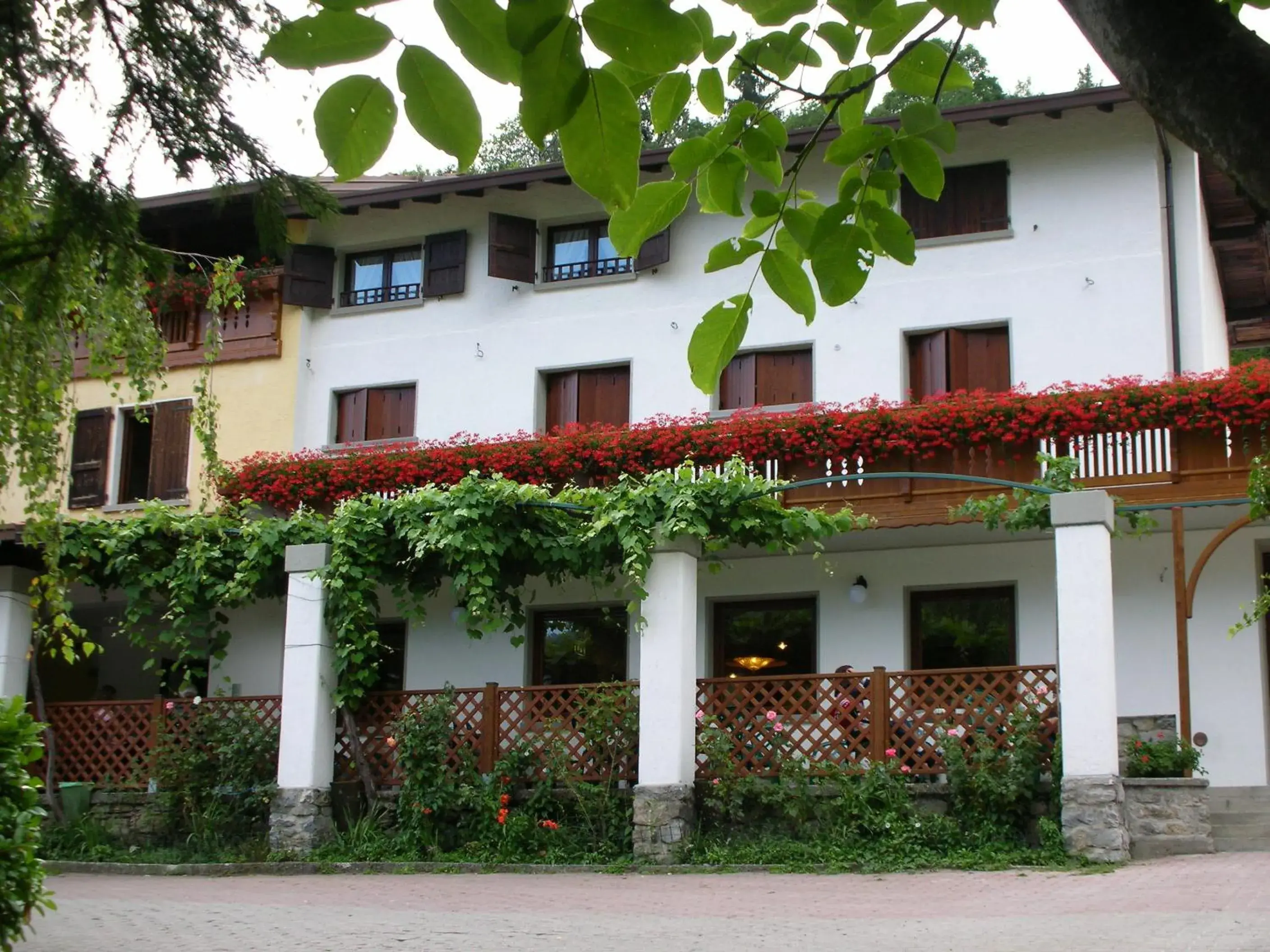Facade/entrance in Hotel Conca Verde Facade/entrance in Hotel Conca Verde