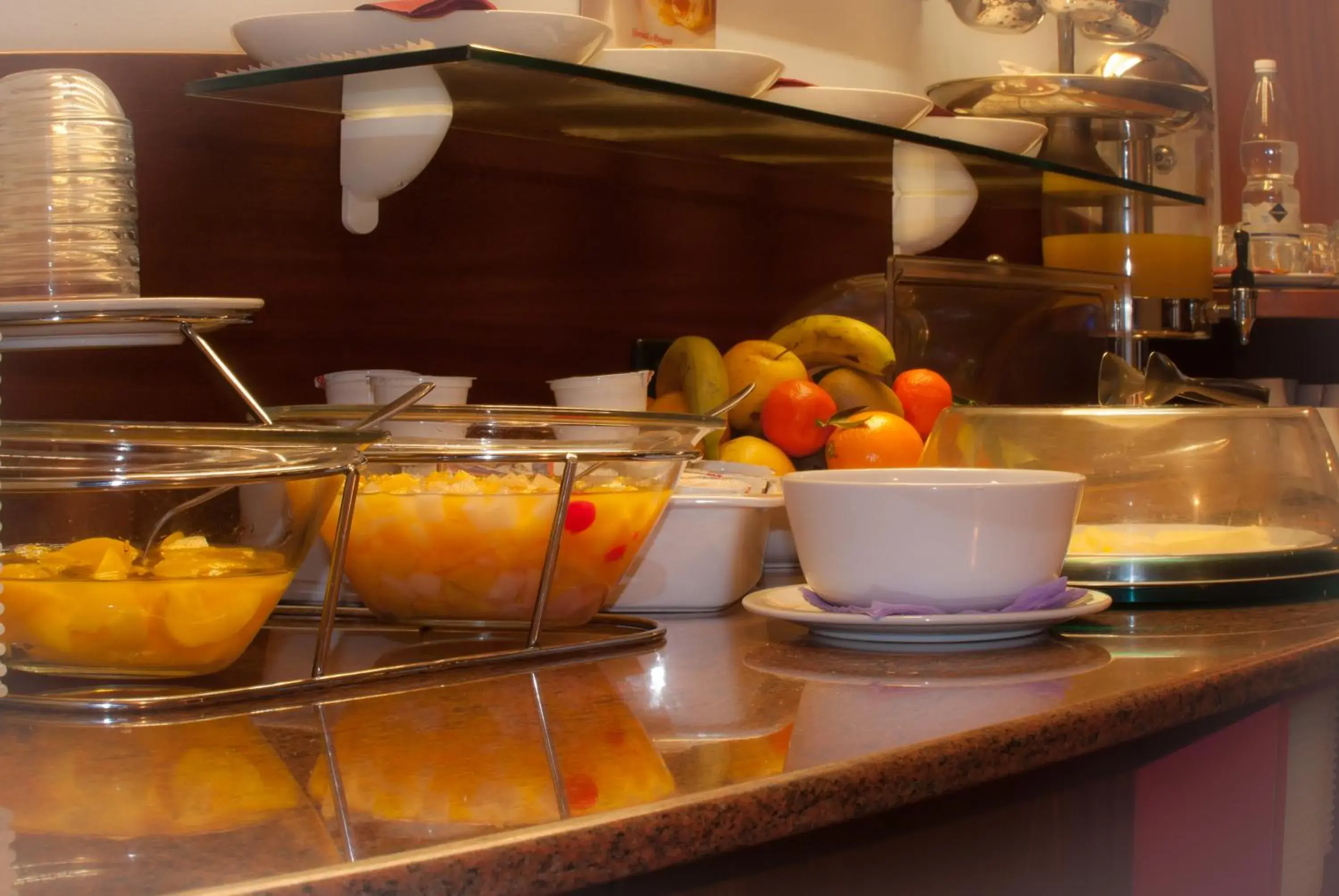 Buffet breakfast in Hotel Conca Verde Buffet breakfast in Hotel Conca Verde