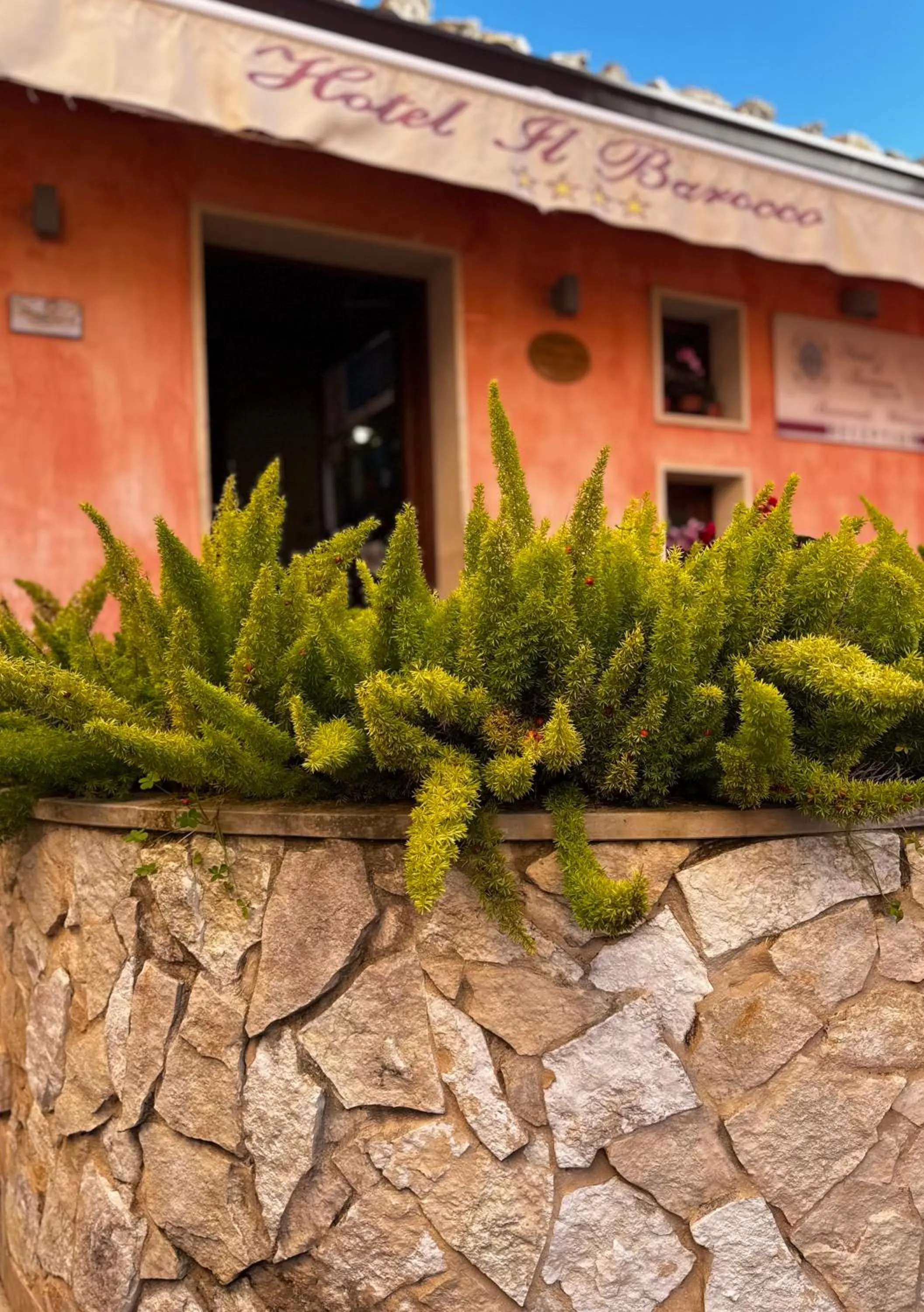 Property building in Hotel Il Barocco