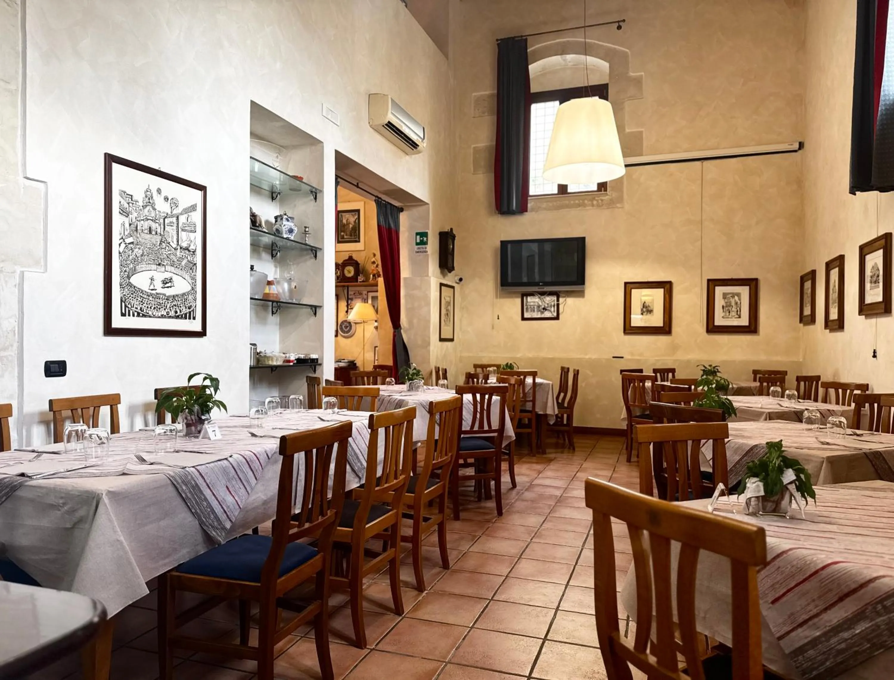 Restaurant/places to eat in Hotel Il Barocco