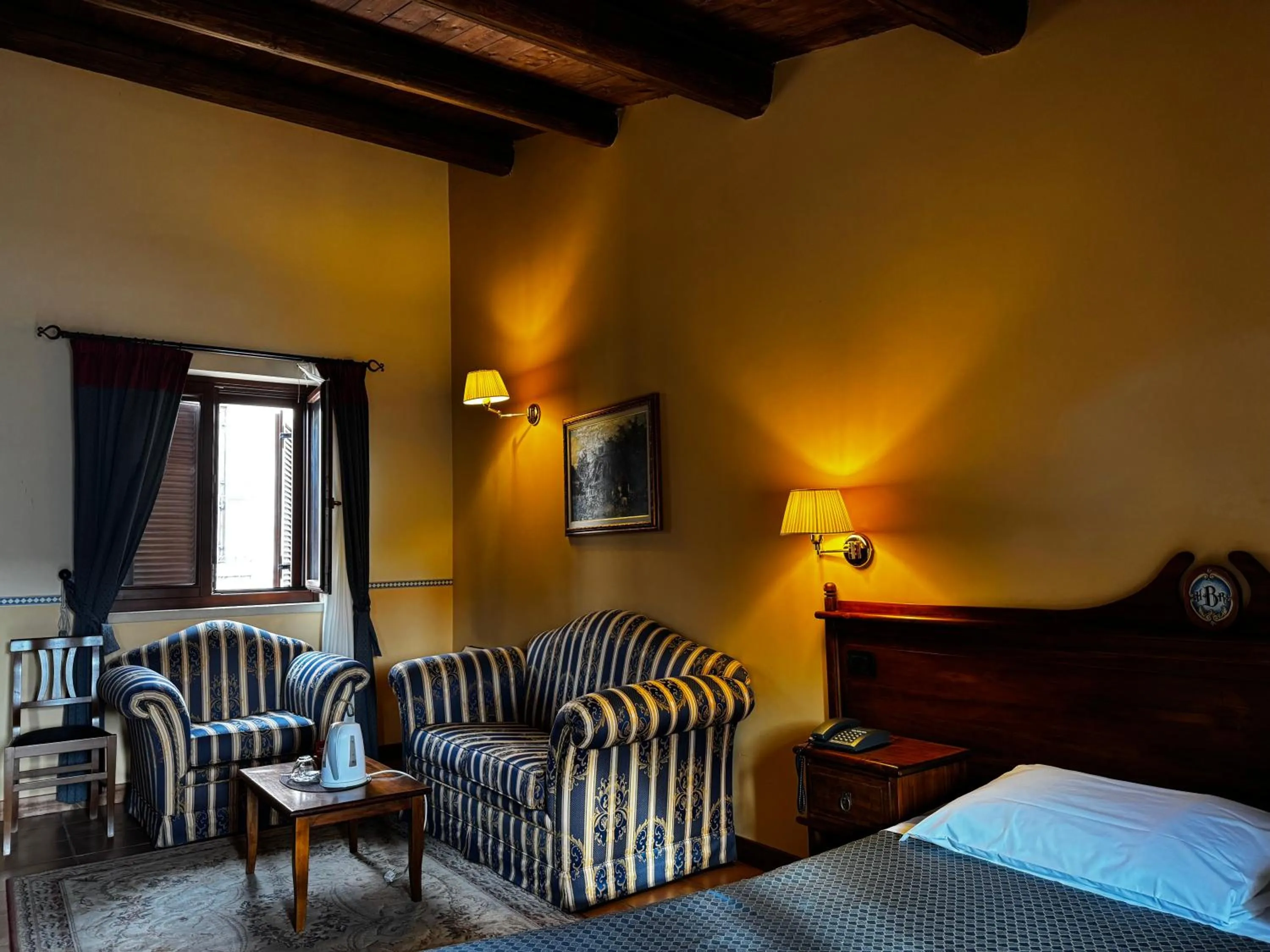 Bedroom, Bed in Hotel Il Barocco