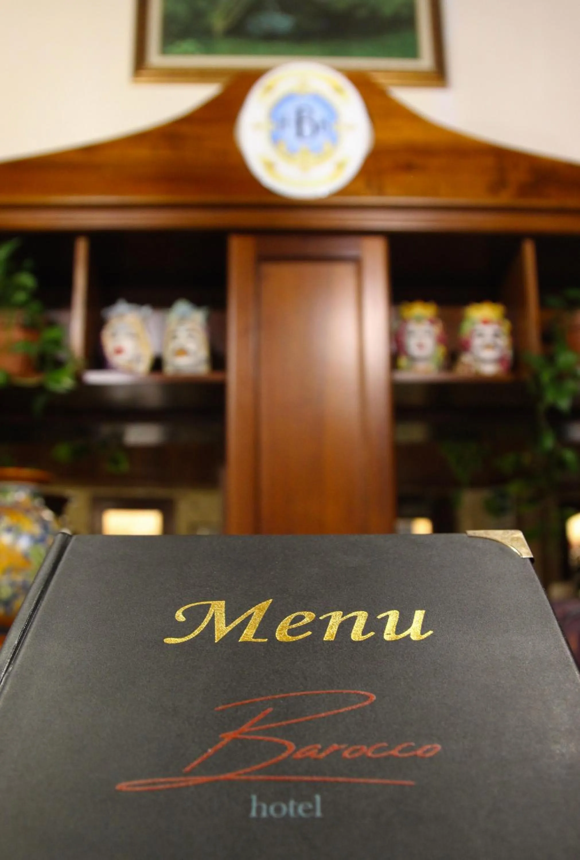 Food and drinks in Hotel Il Barocco