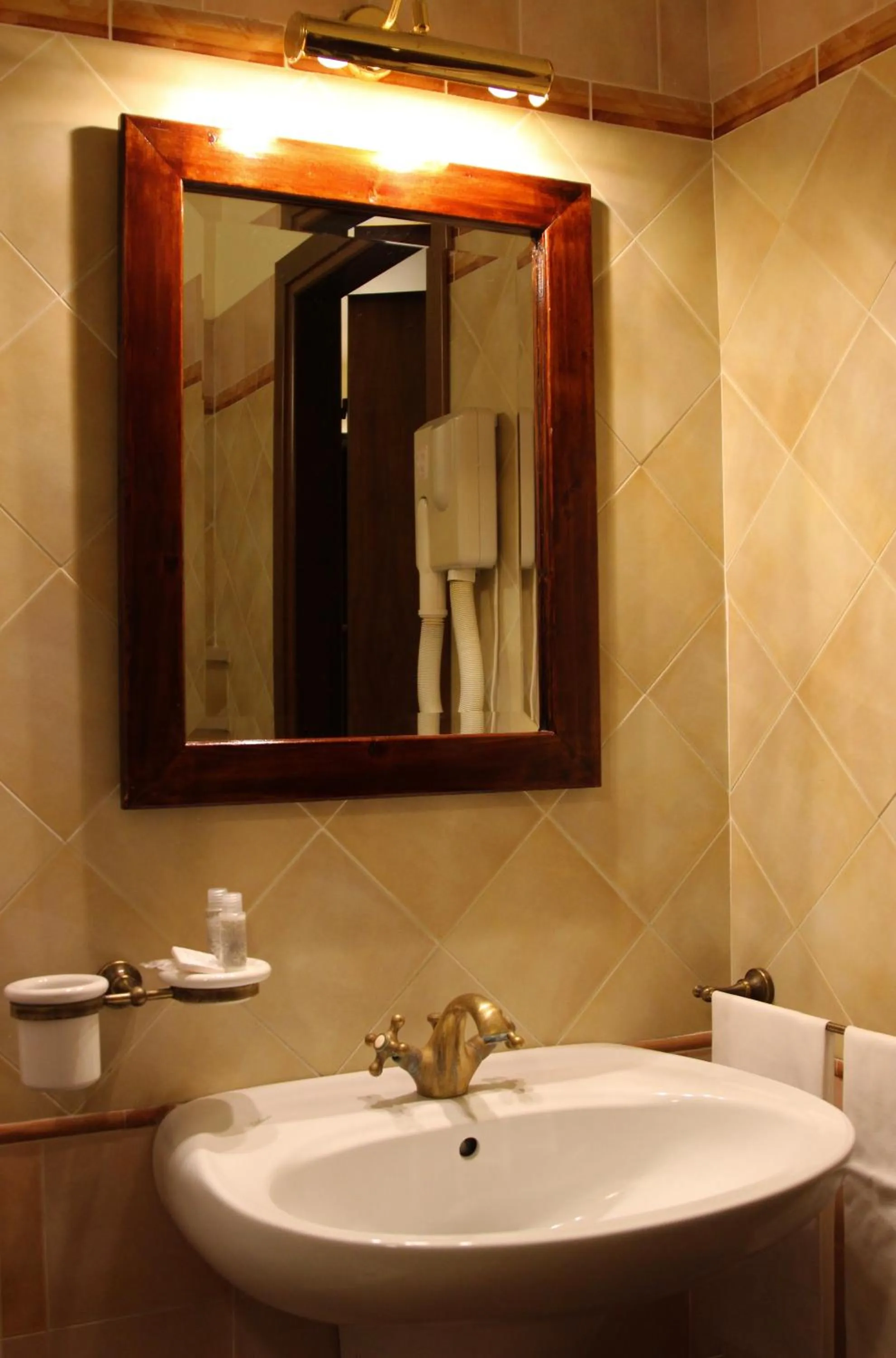 Bathroom in Hotel Il Barocco