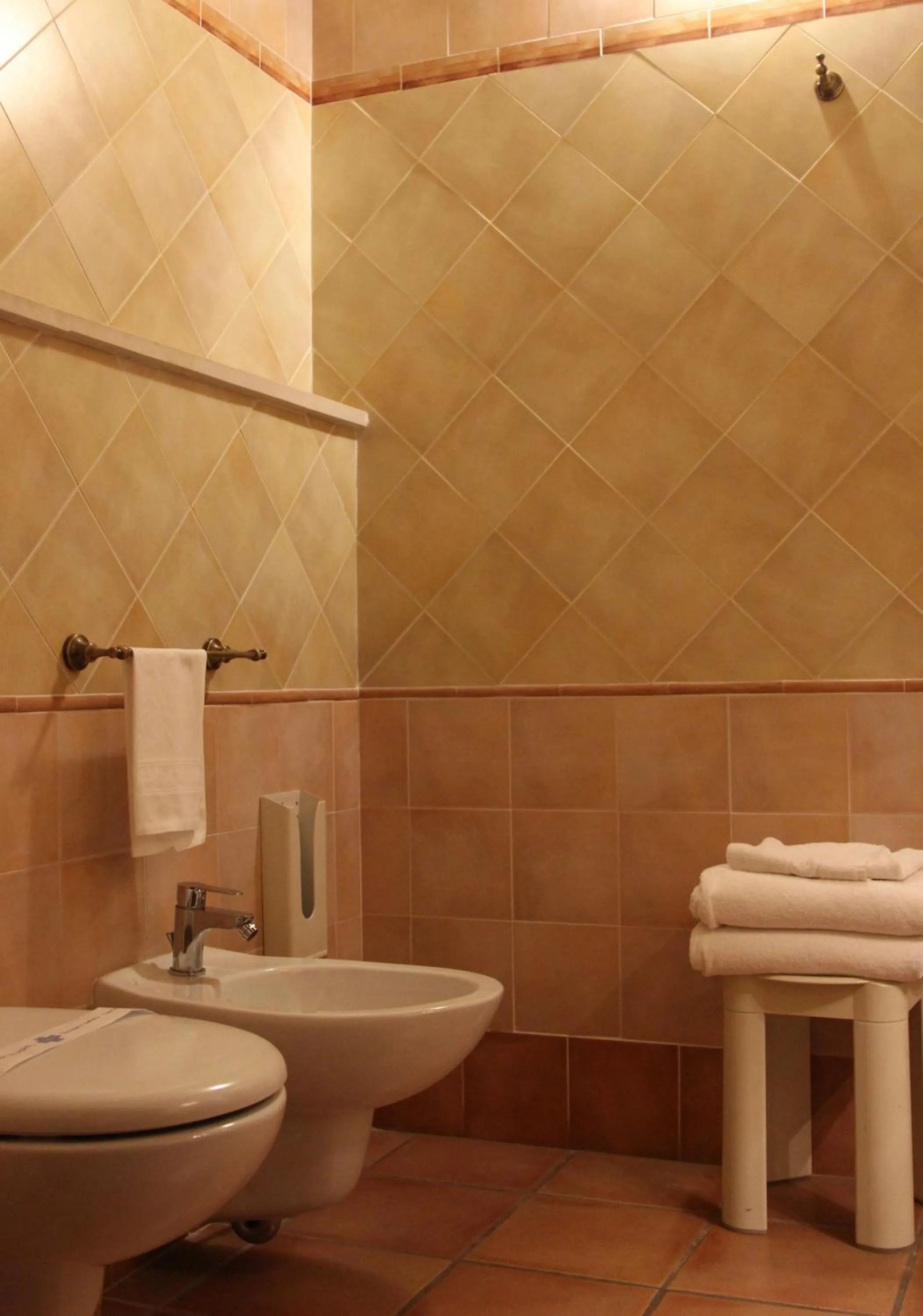 Toilet in Hotel Il Barocco