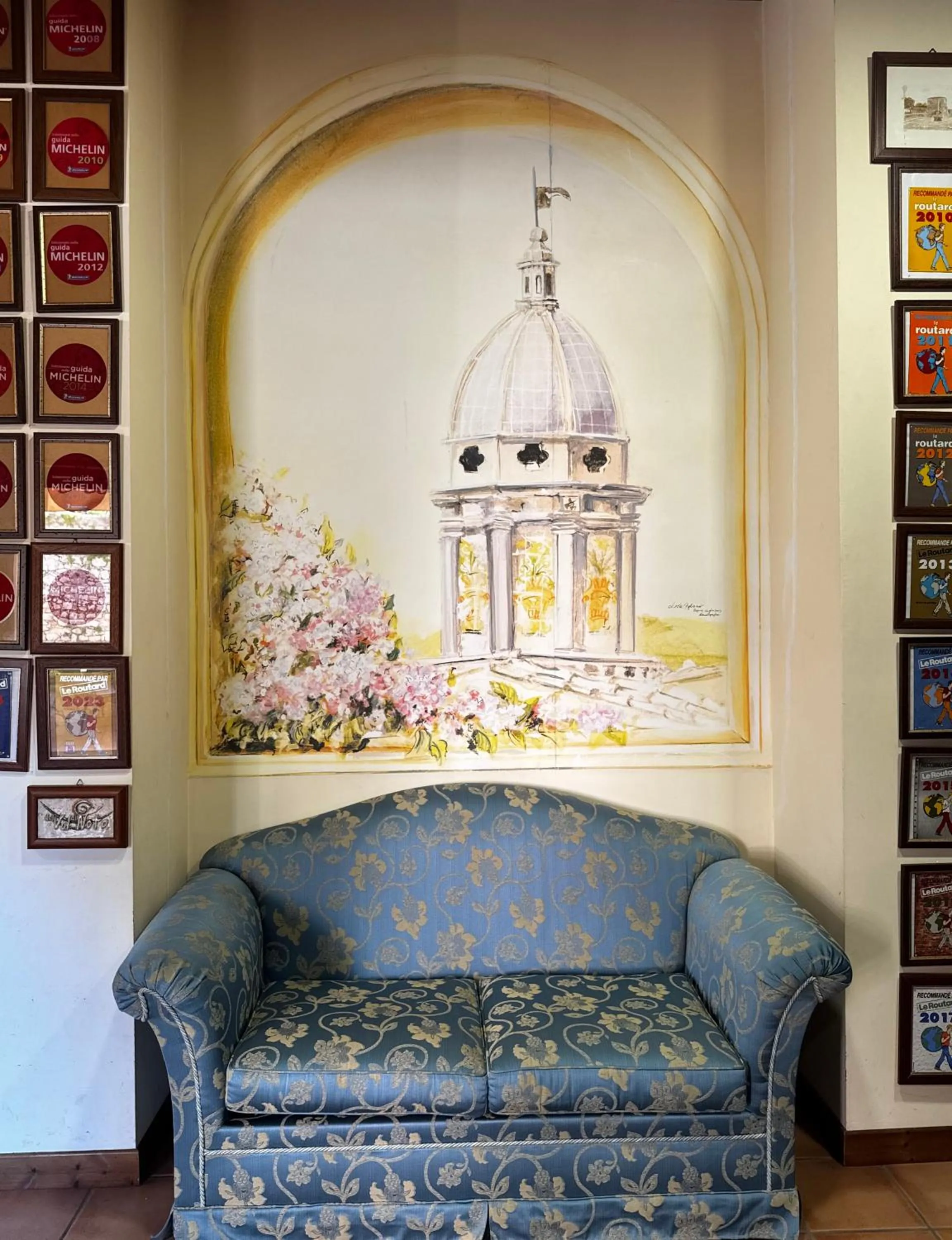 Living room in Hotel Il Barocco