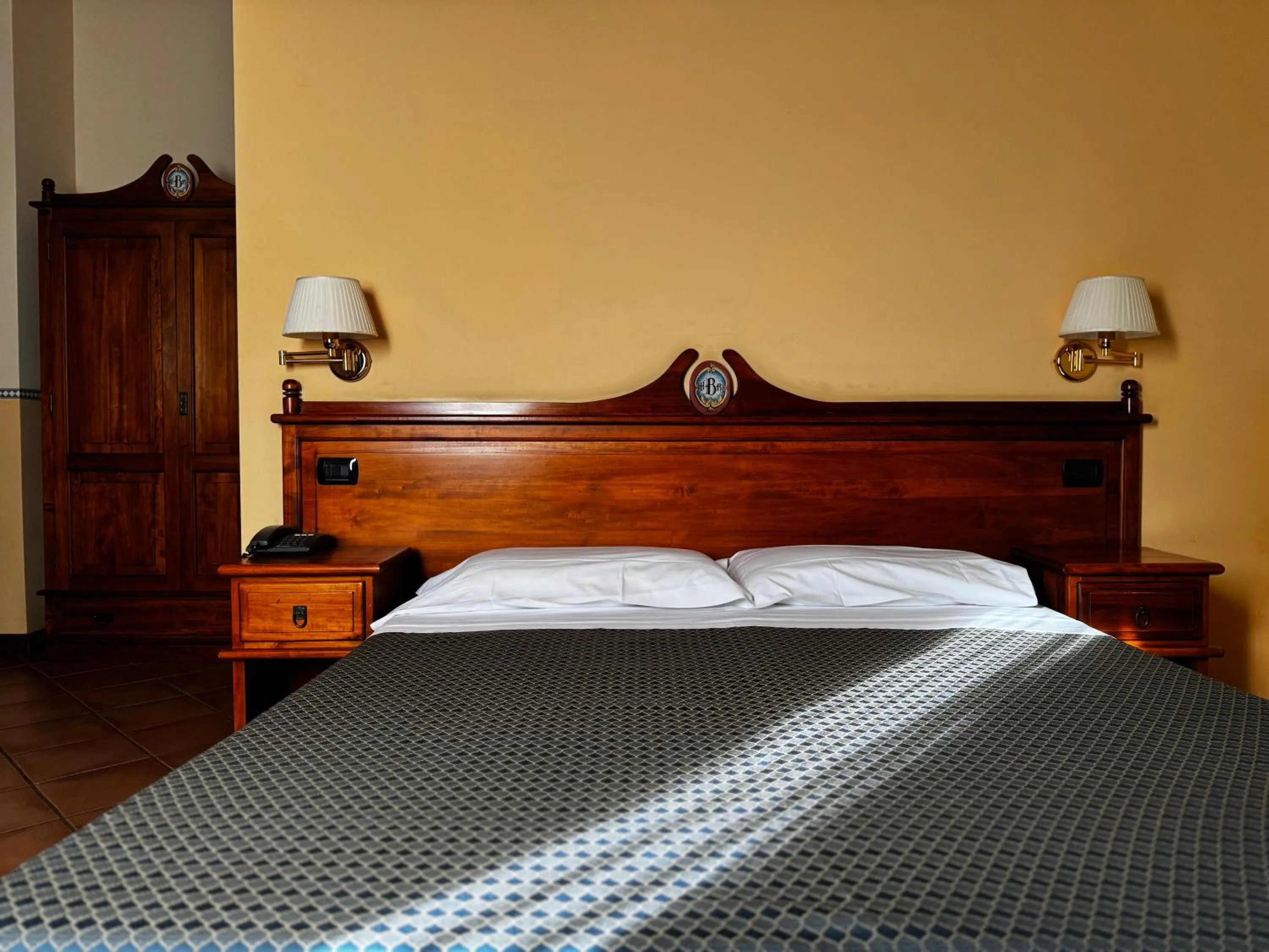 Bed in Hotel Il Barocco