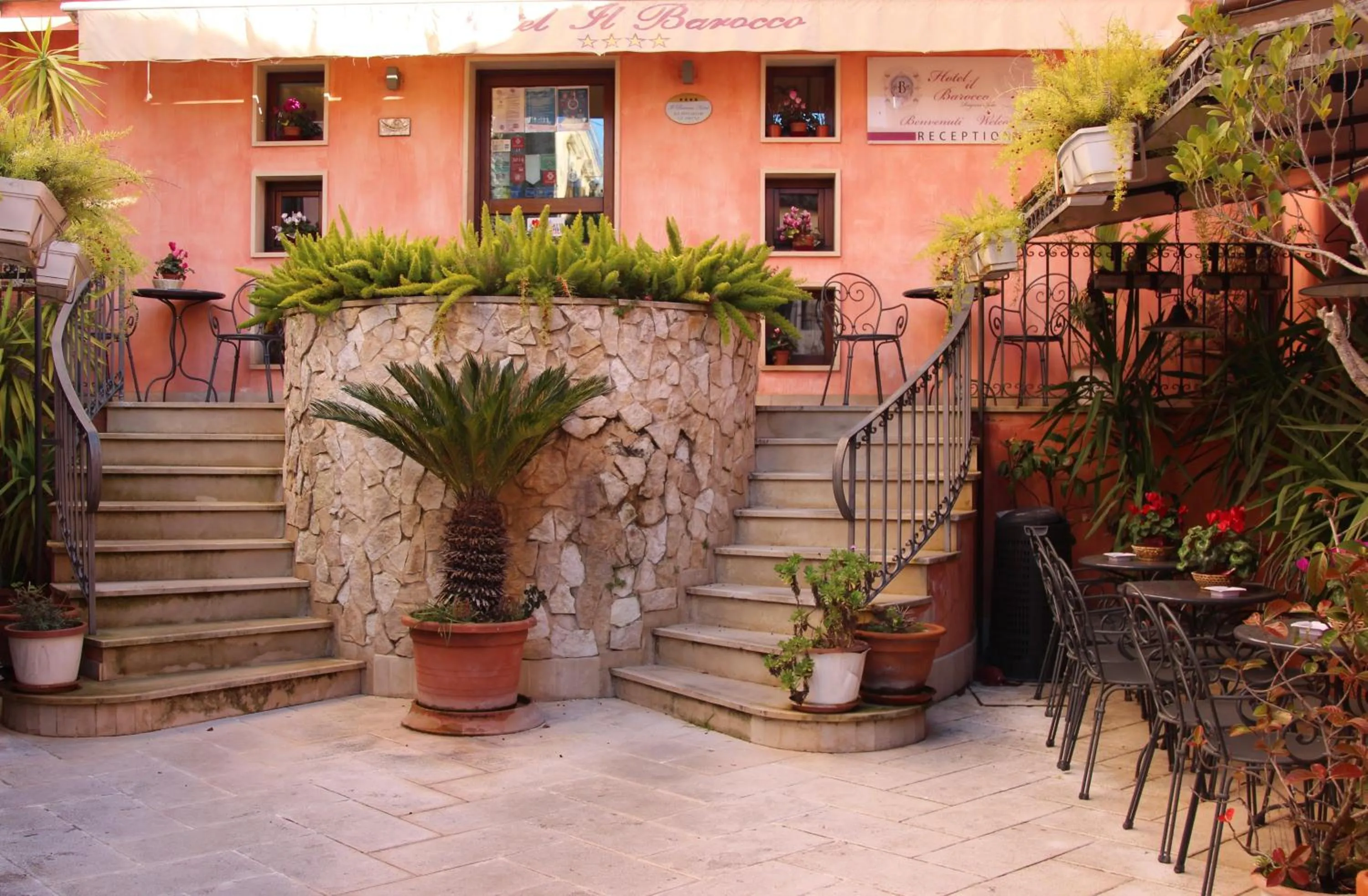 Property building in Hotel Il Barocco