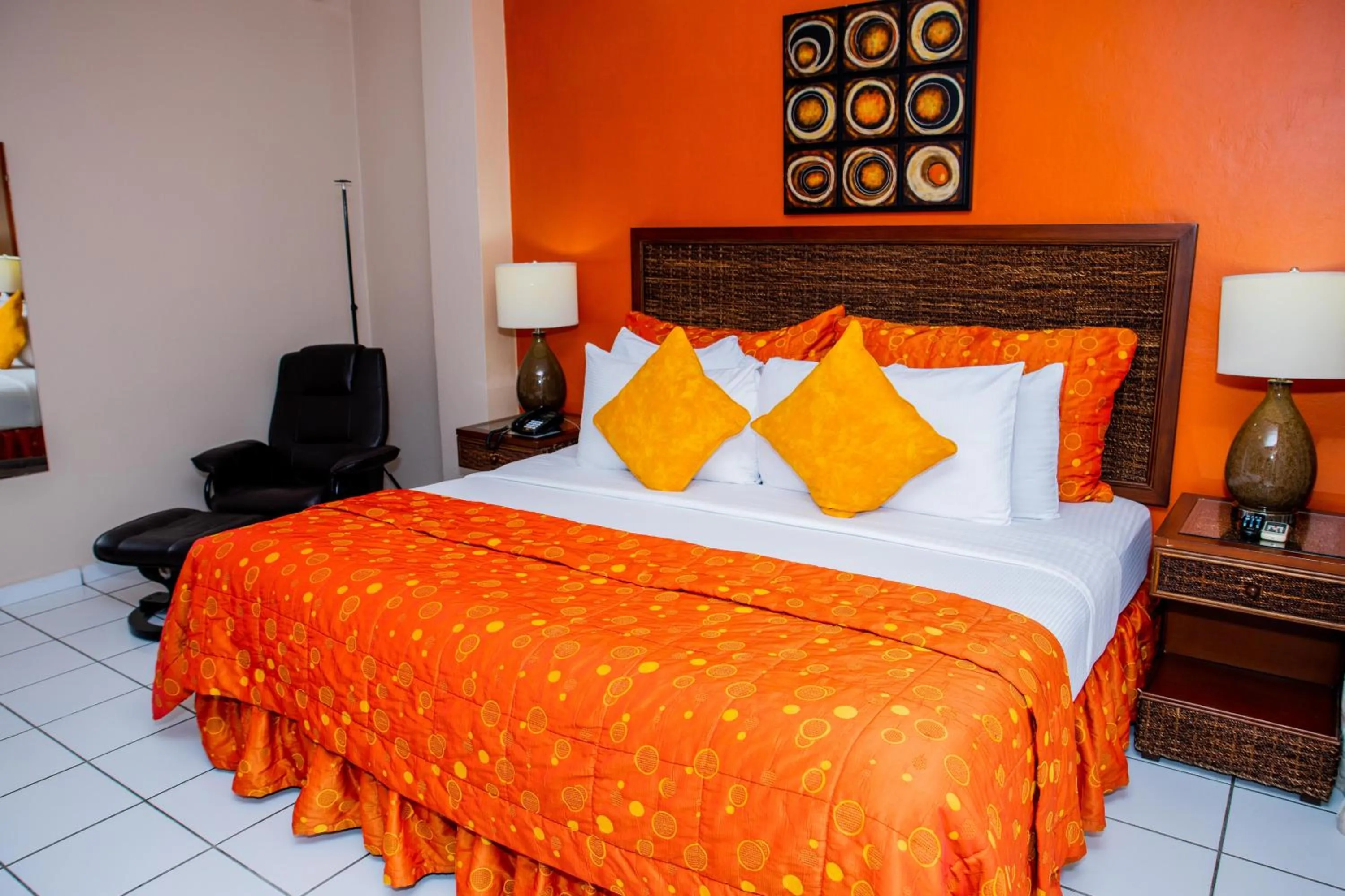 Bedroom, Bed in Aparthotel Guijarros