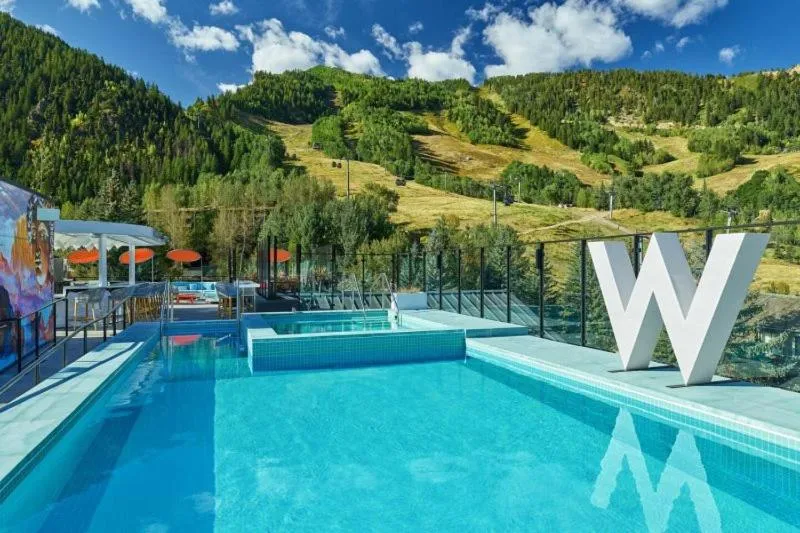 Property building in W Hotel Aspen - Hotel Room With 2 Queens