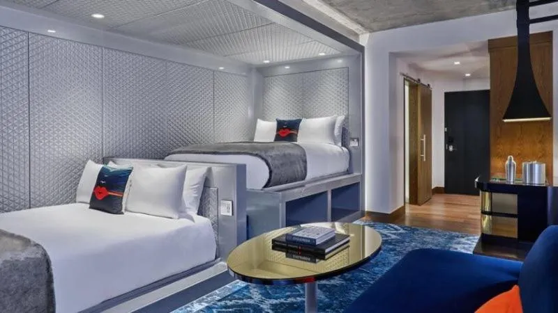 Property building in W Hotel Aspen - Hotel Room With 2 Queens