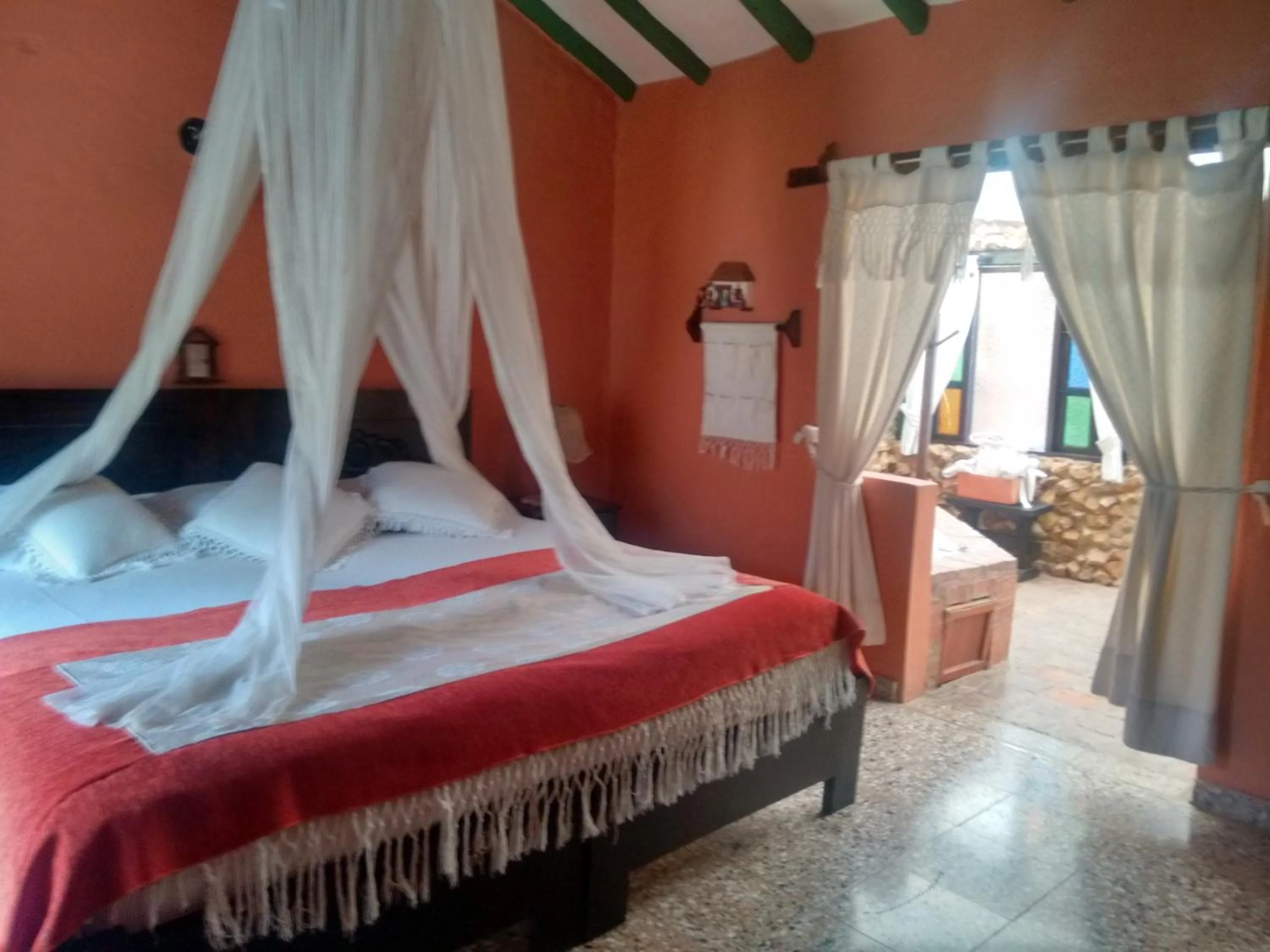 Photo of the whole room, Bed in Hotel Boutique Iguaque Campestre Spa & Ecolodge