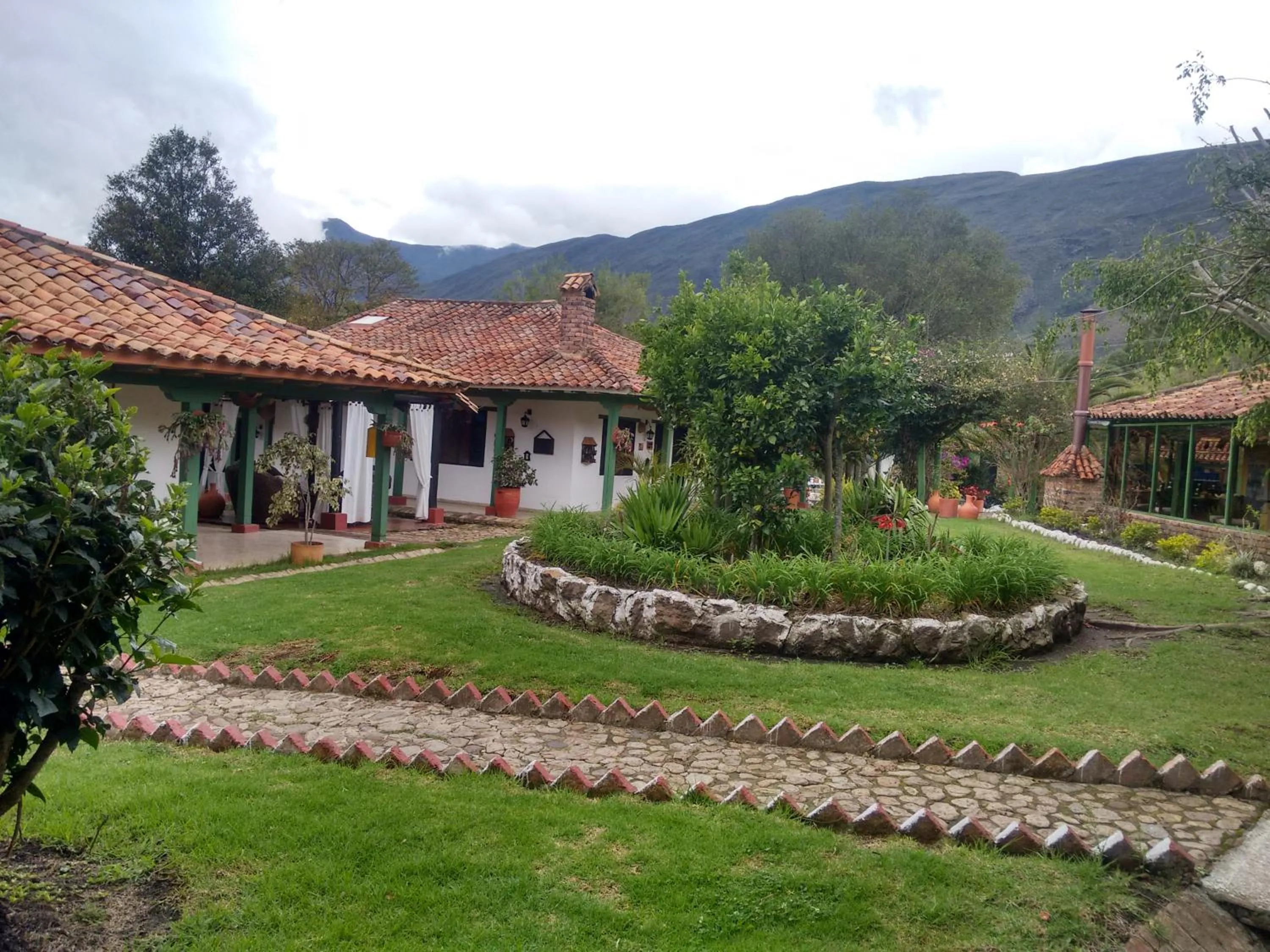 Garden in Hotel Boutique Iguaque Campestre Spa & Ecolodge