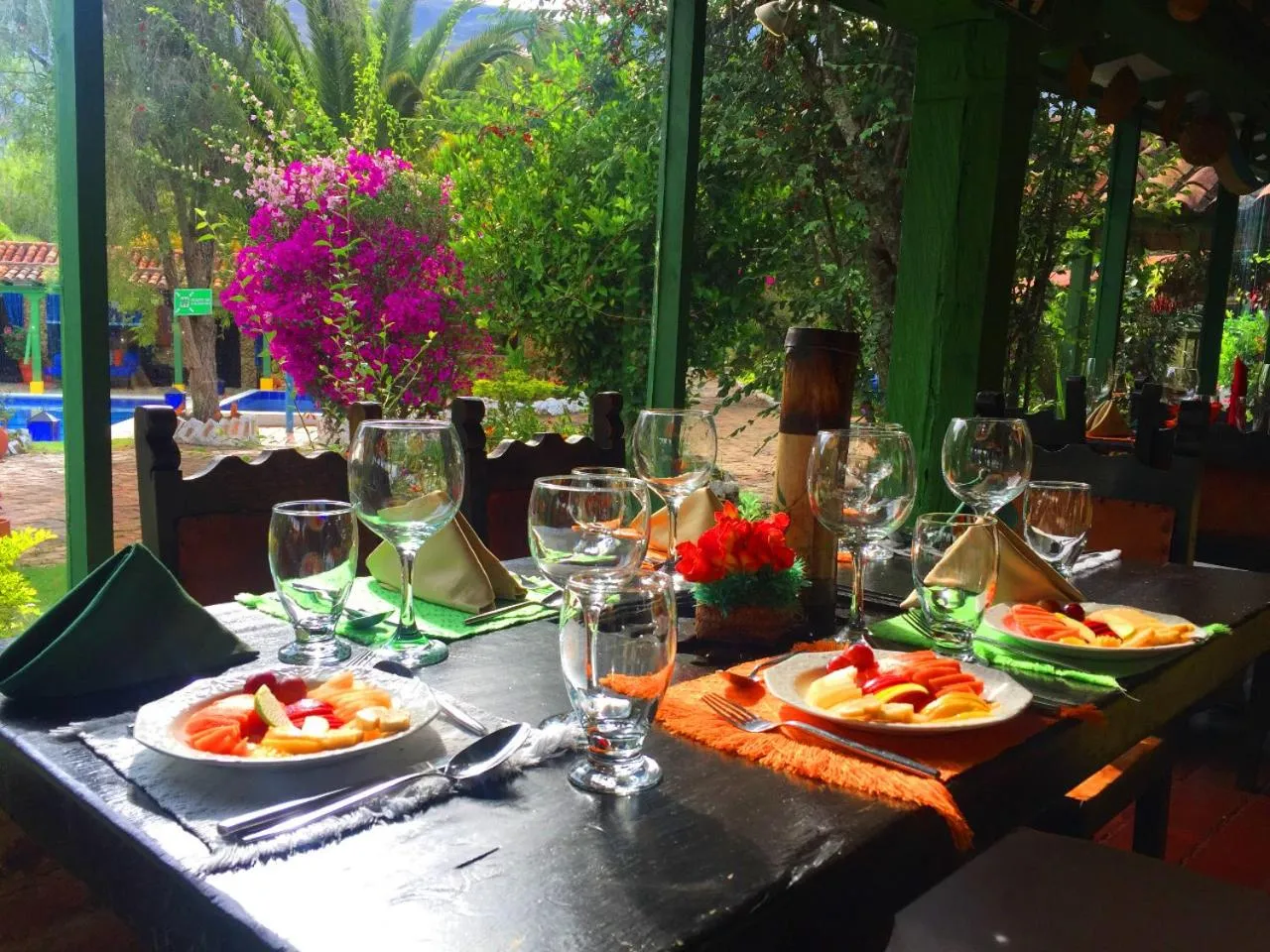 Restaurant/places to eat in Hotel Boutique Iguaque Campestre Spa & Ecolodge