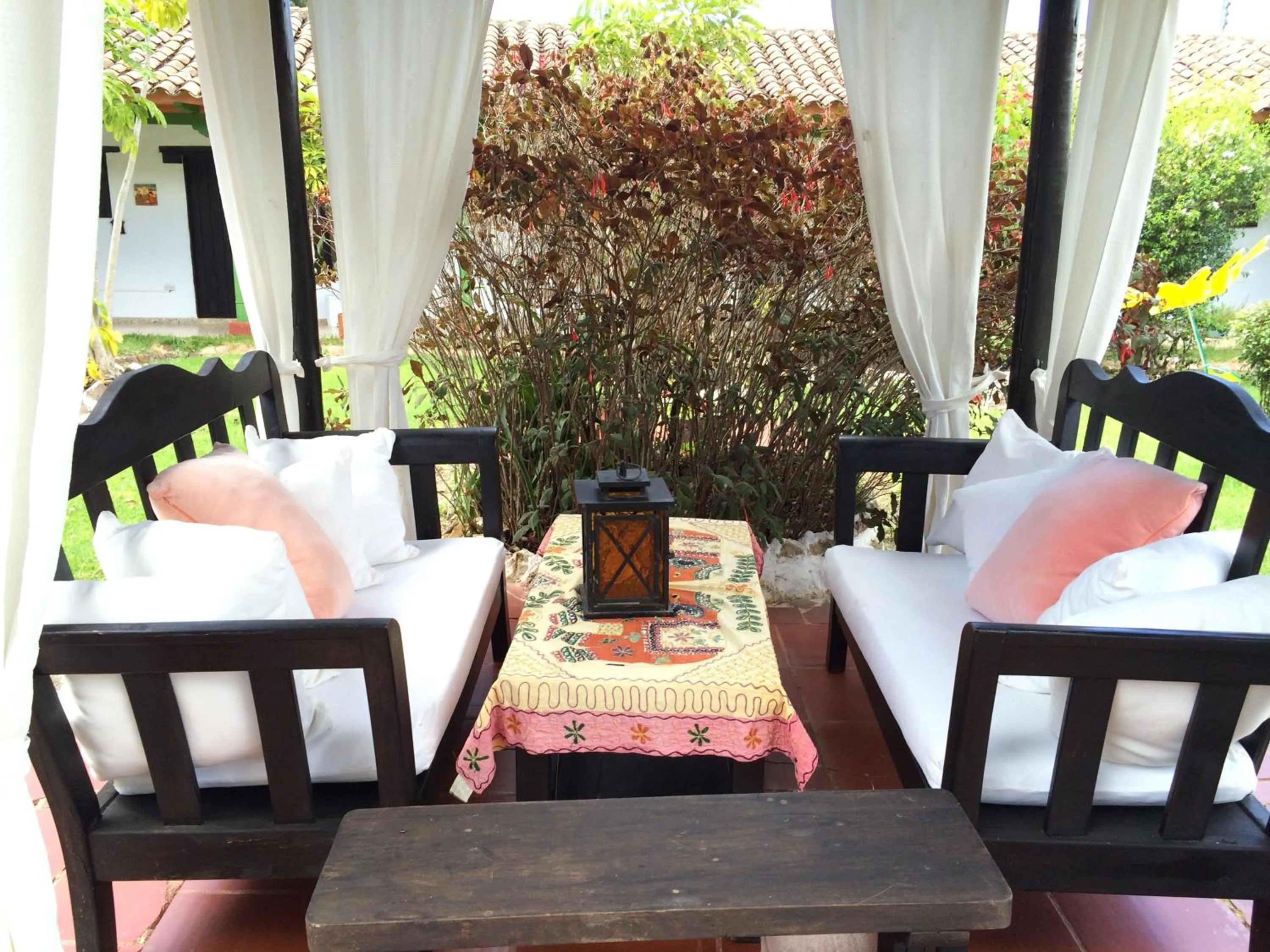 Patio in Hotel Boutique Iguaque Campestre Spa & Ecolodge