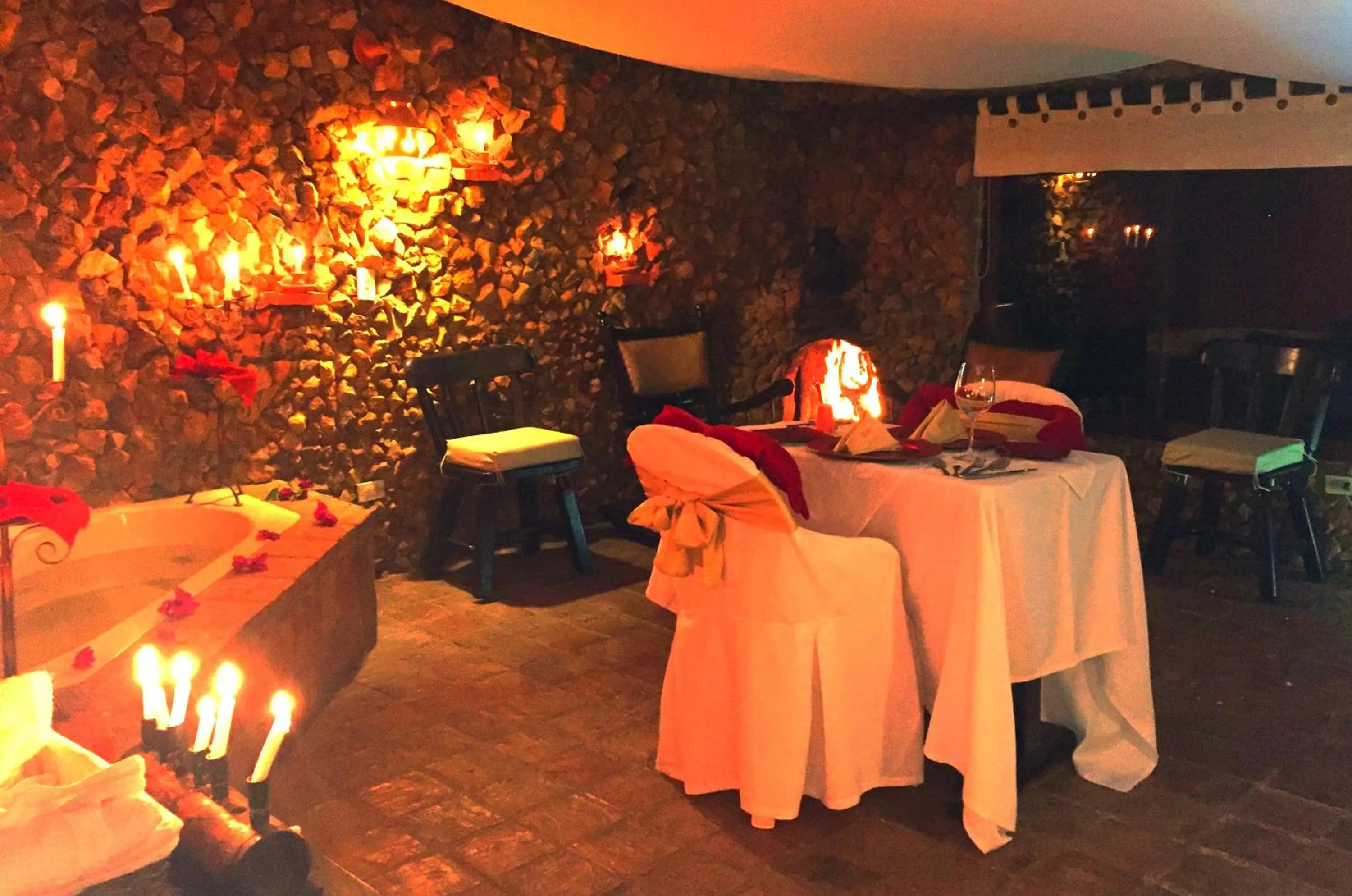 Food and drinks in Hotel Boutique Iguaque Campestre Spa & Ecolodge