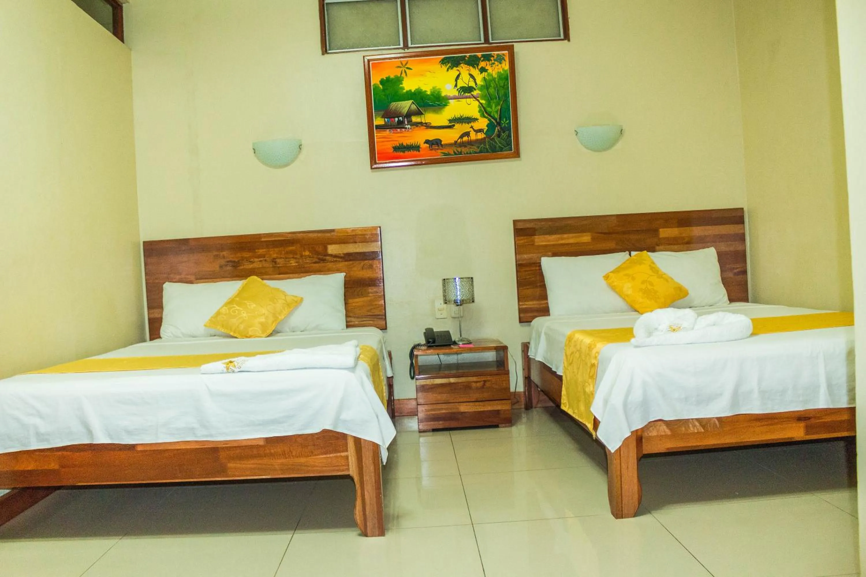 Twin Room with Private Bathroom in Hotel Golden Star
