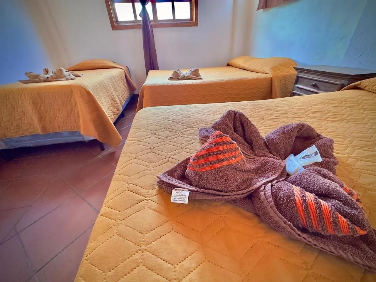 Bed in Hostal Dulces Sueños
