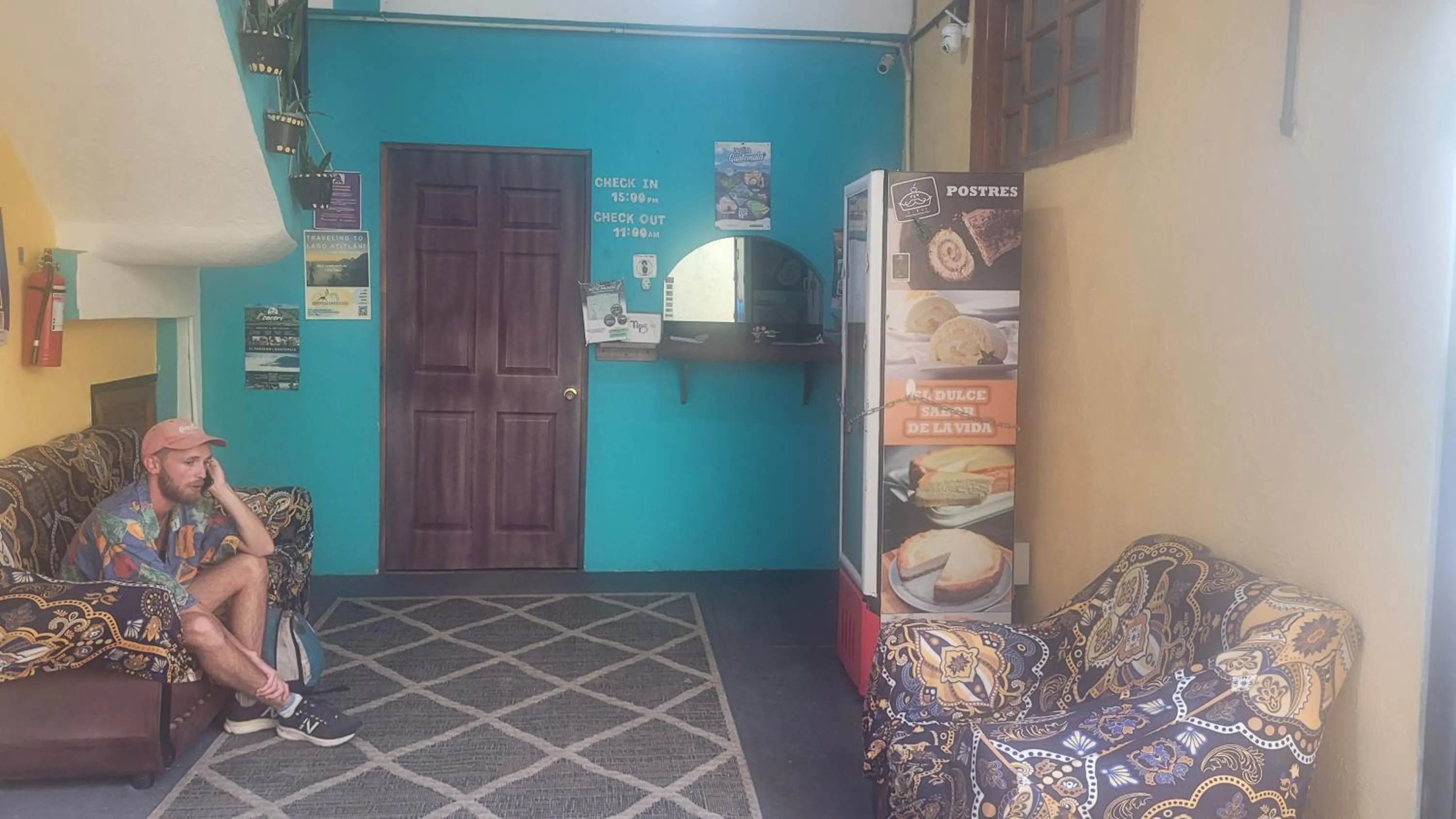 Lobby or reception in Hostal Dulces Sueños