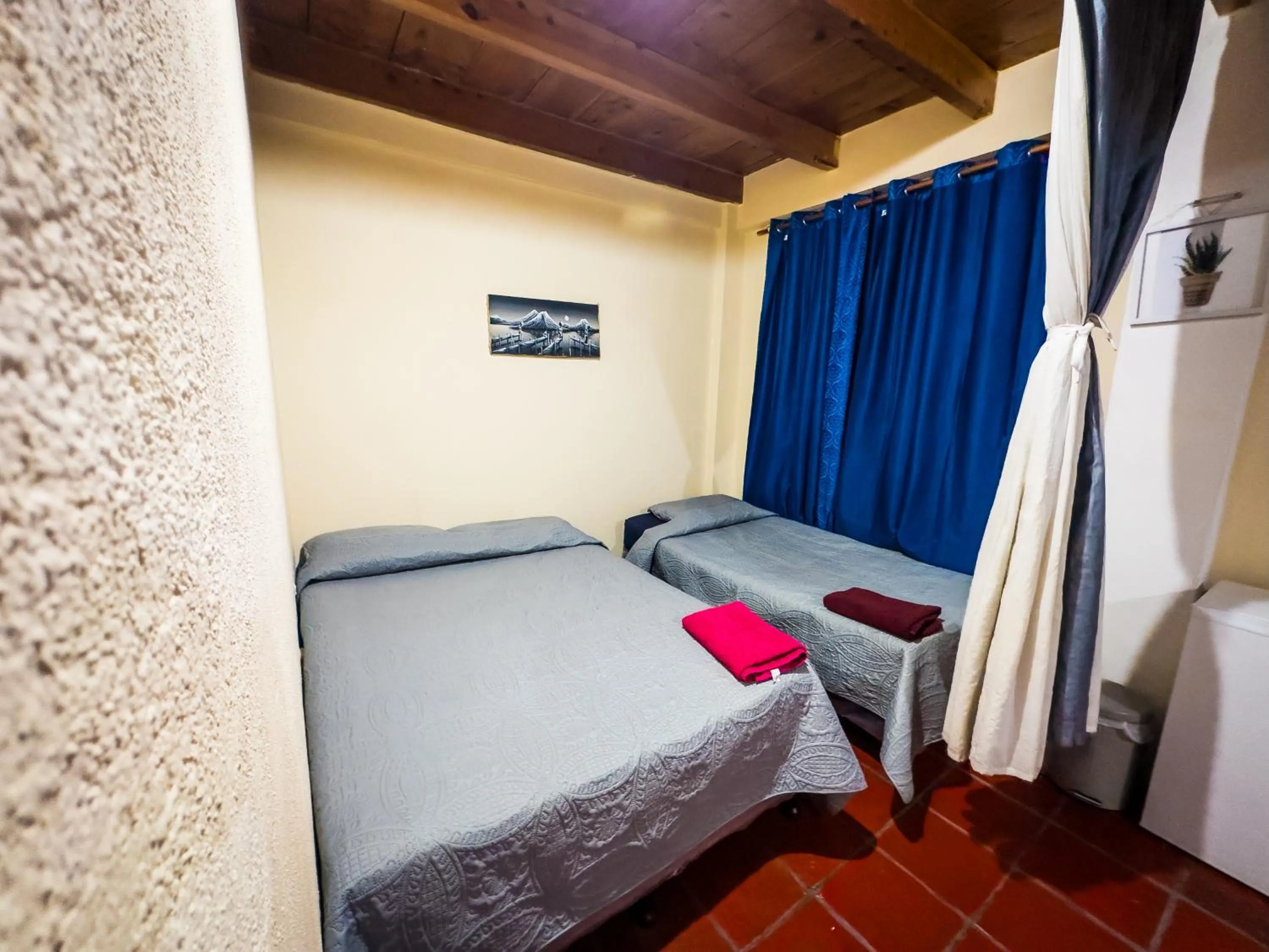 Bed in Hostal Dulces Sueños