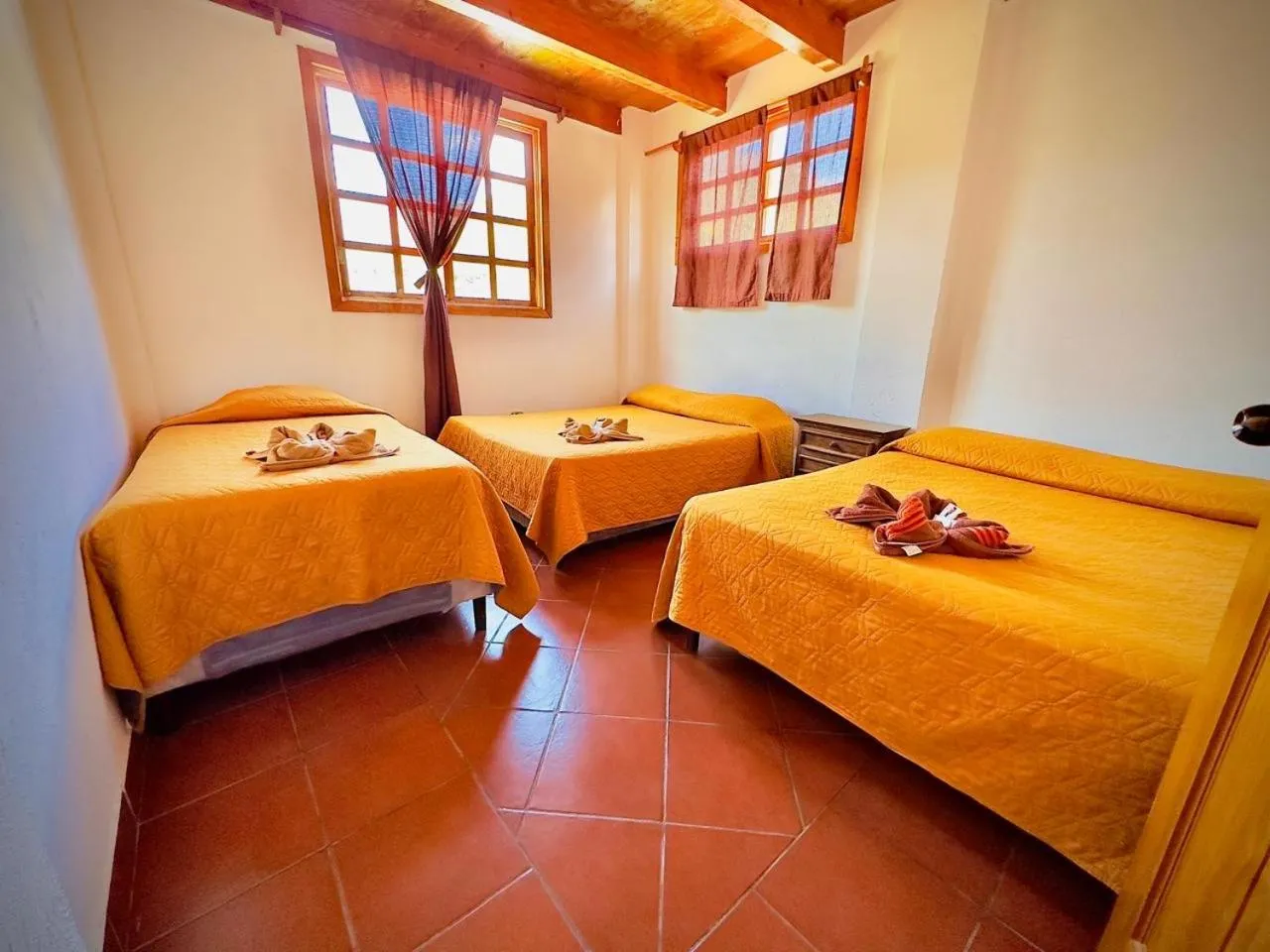Bed in Hostal Dulces Sueños