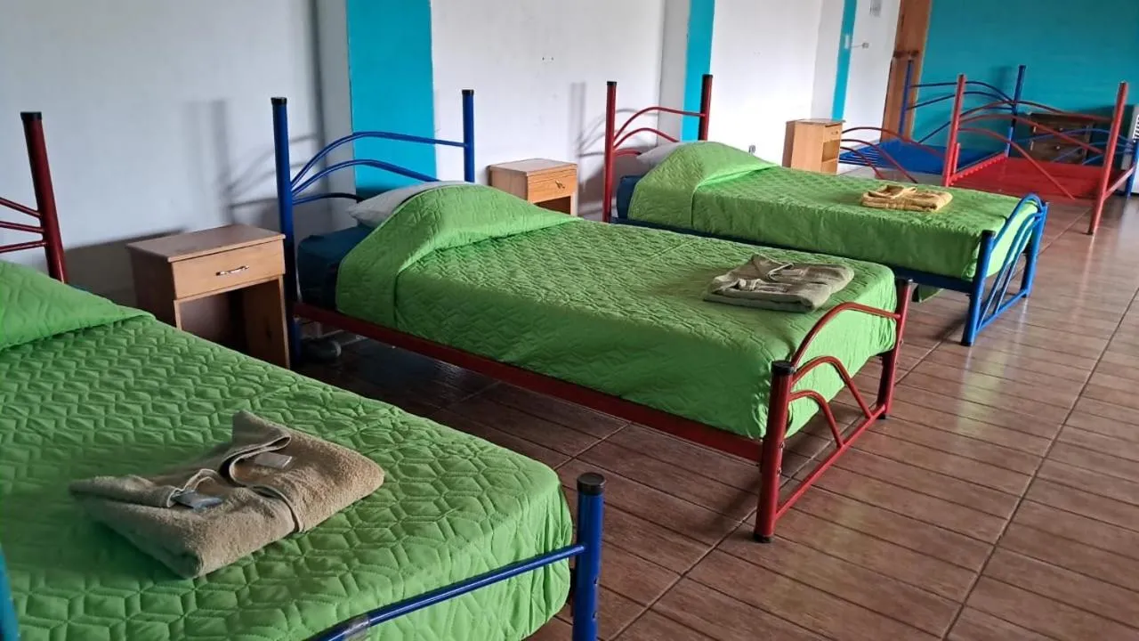 Bed in Hostal Dulces Sueños