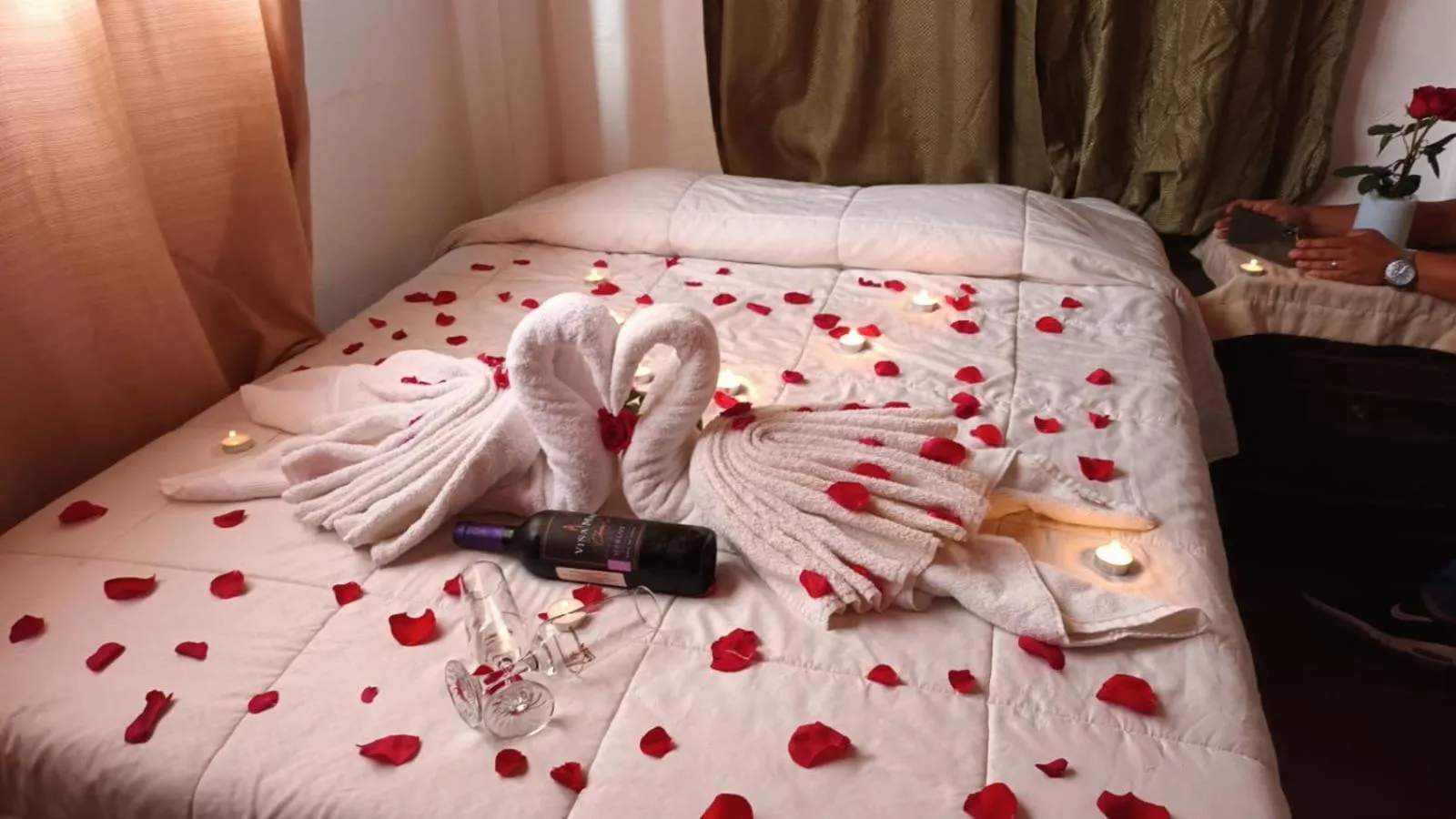 Bed in Hostal Dulces Sueños