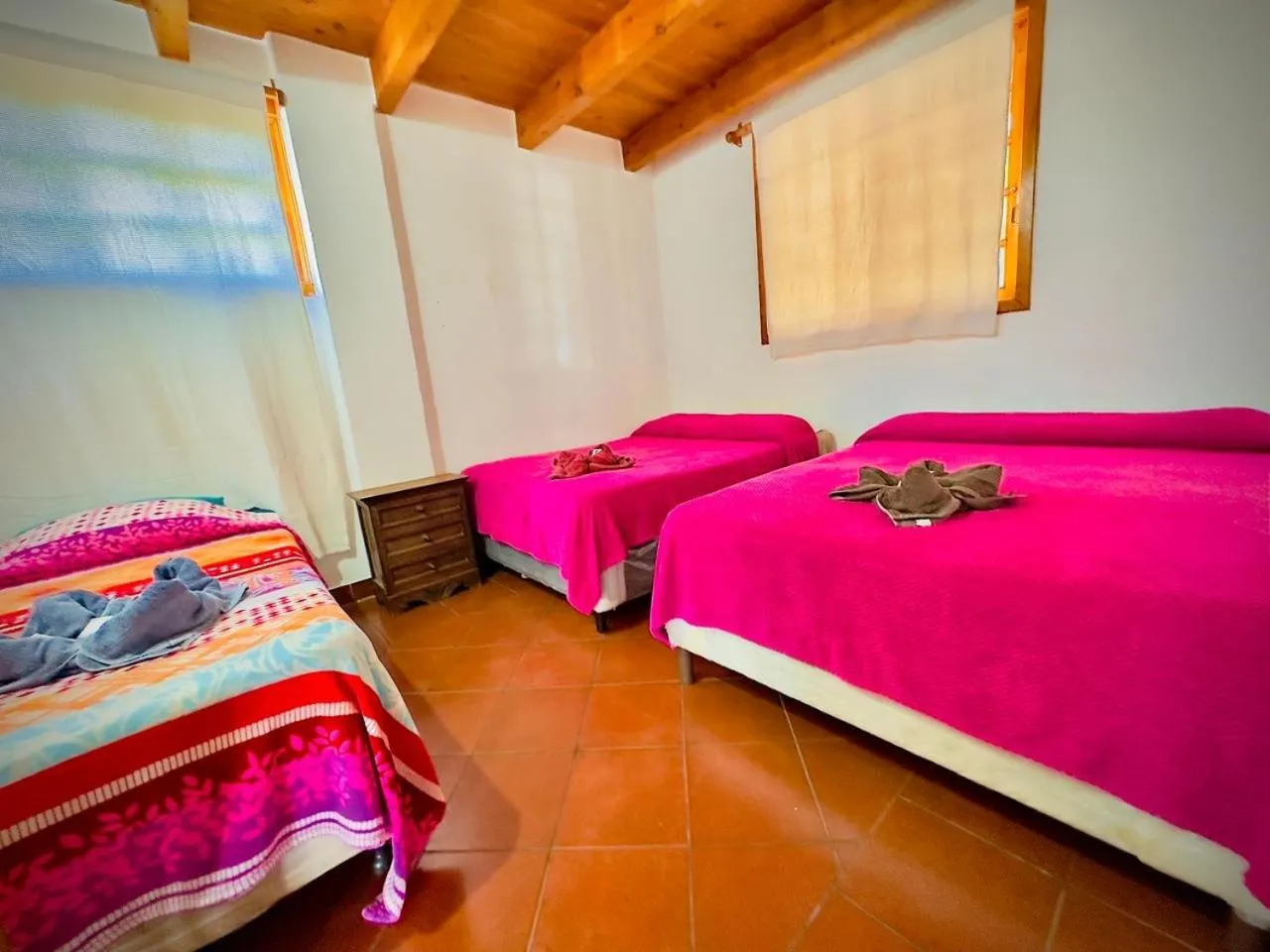 Bed in Hostal Dulces Sueños
