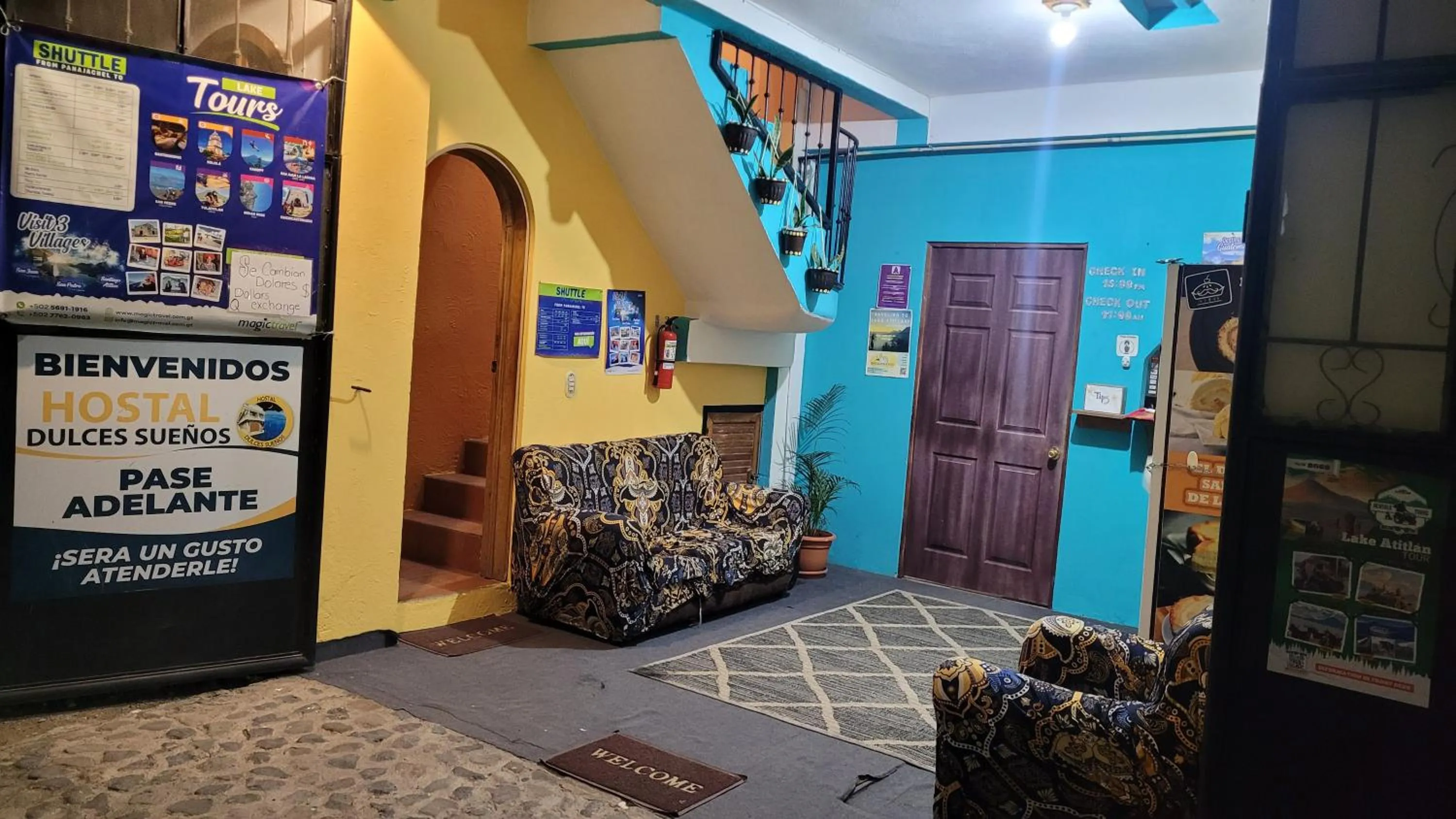 Lobby or reception in Hostal Dulces Sueños