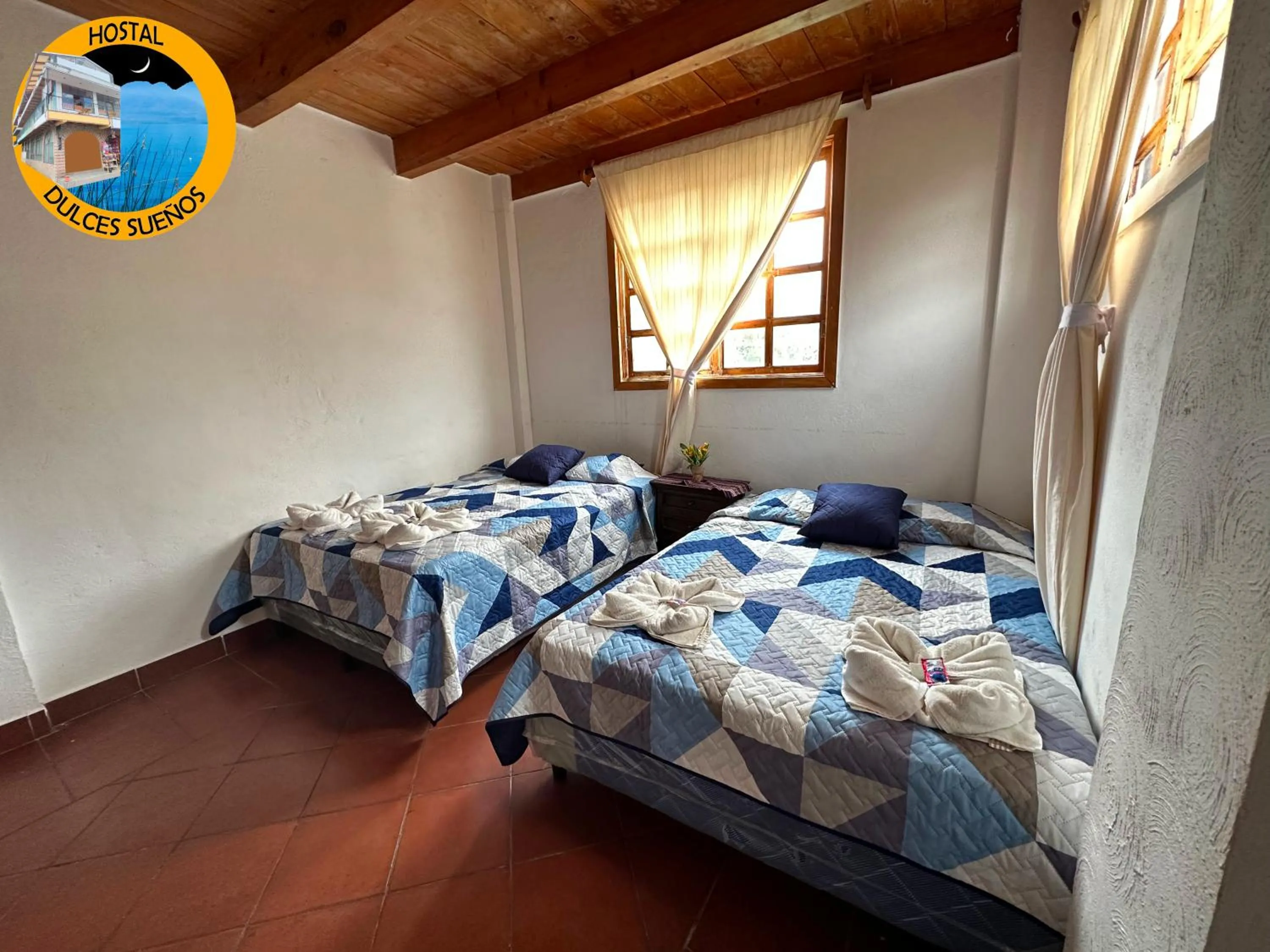 Bed in Hostal Dulces Sueños