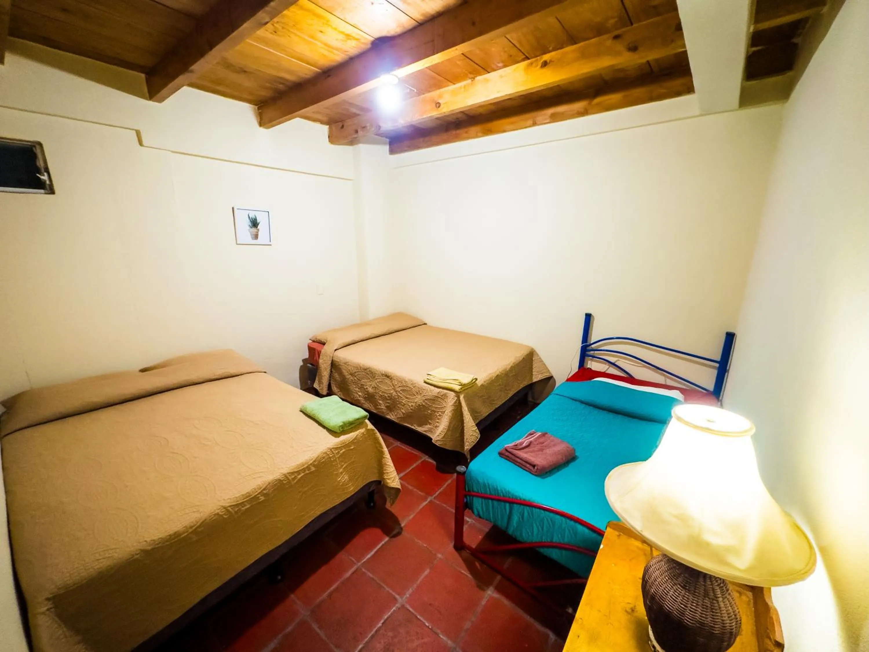Bed in Hostal Dulces Sueños