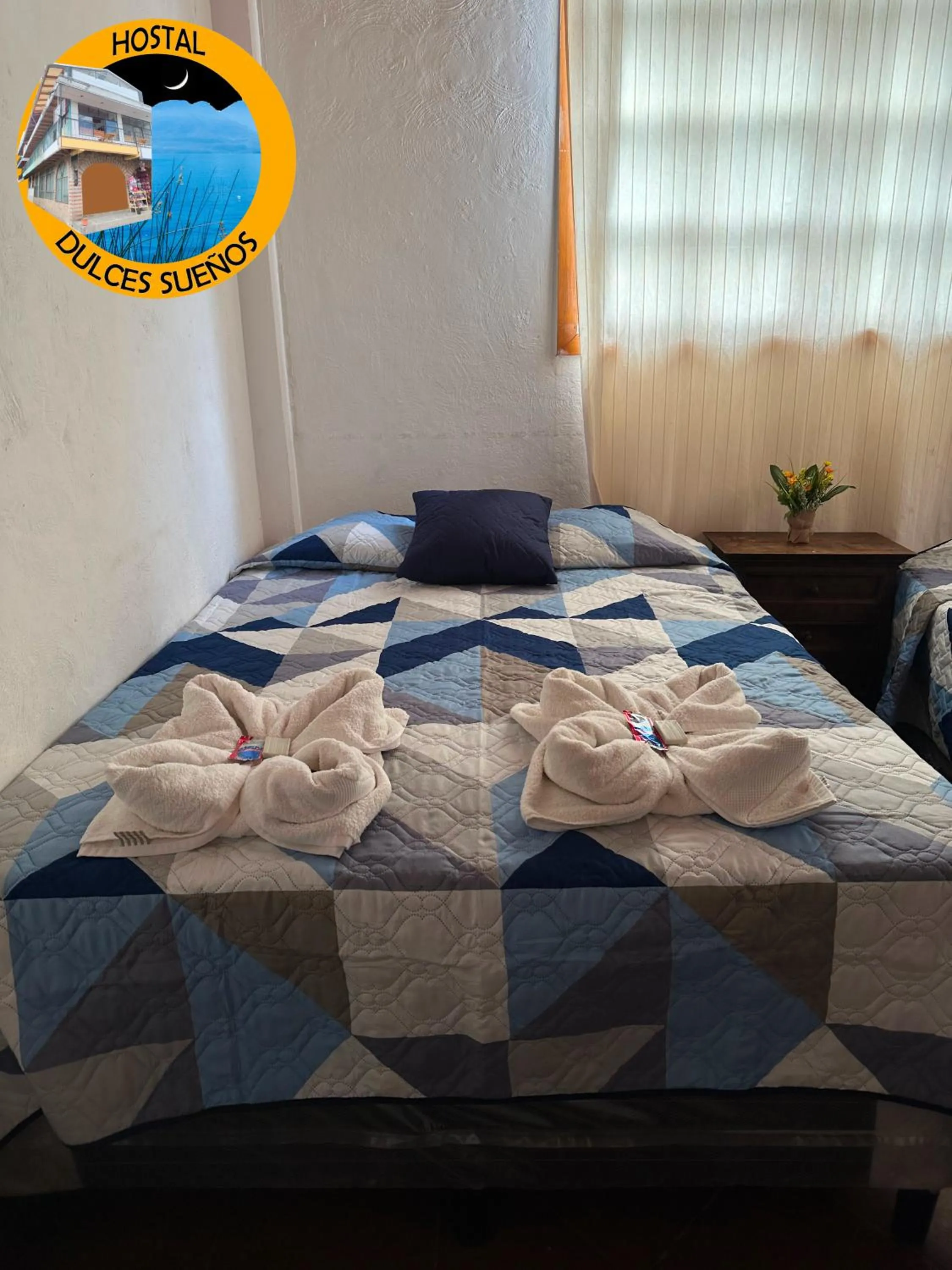 Bed in Hostal Dulces Sueños