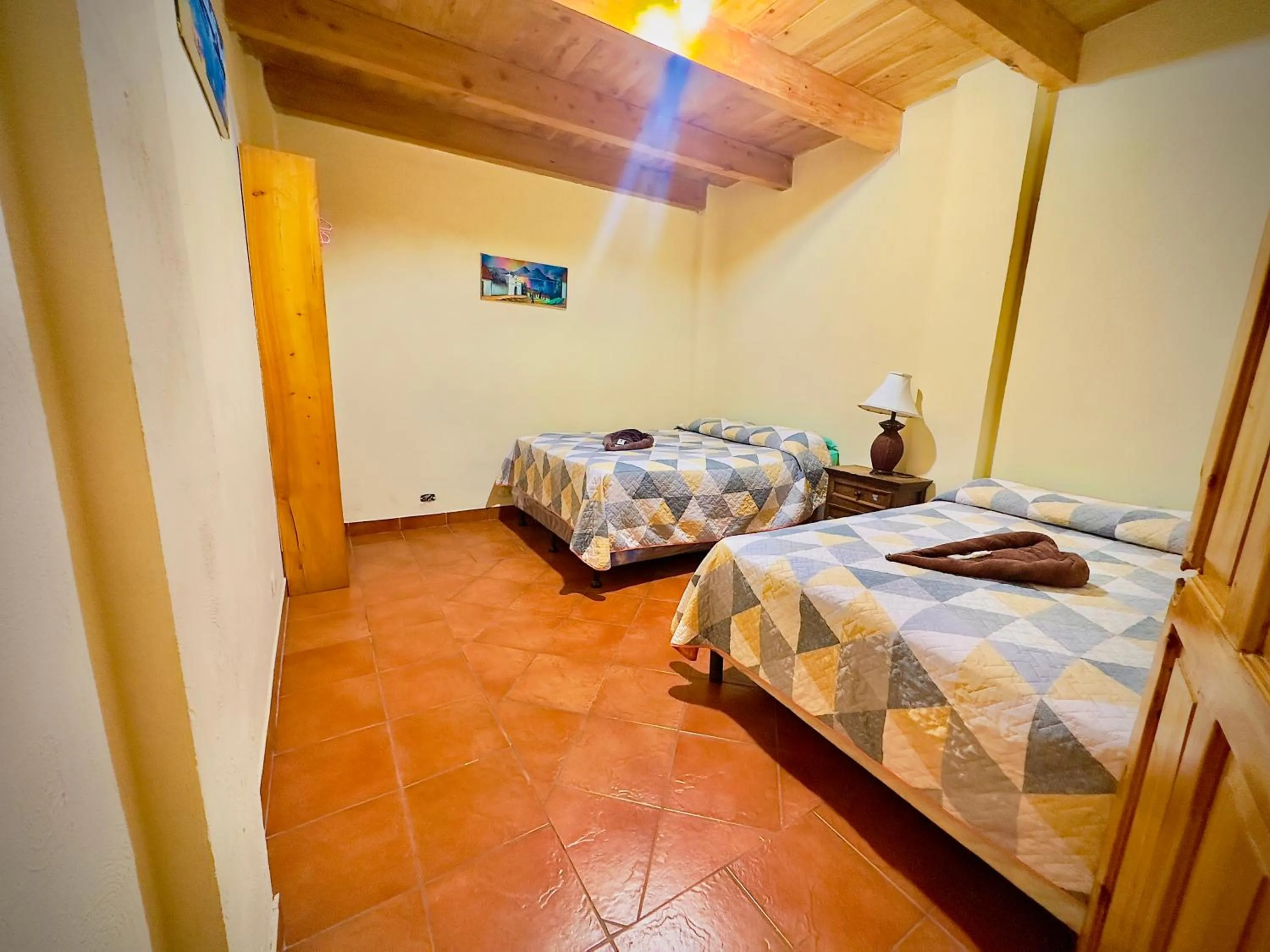 Bed in Hostal Dulces Sueños