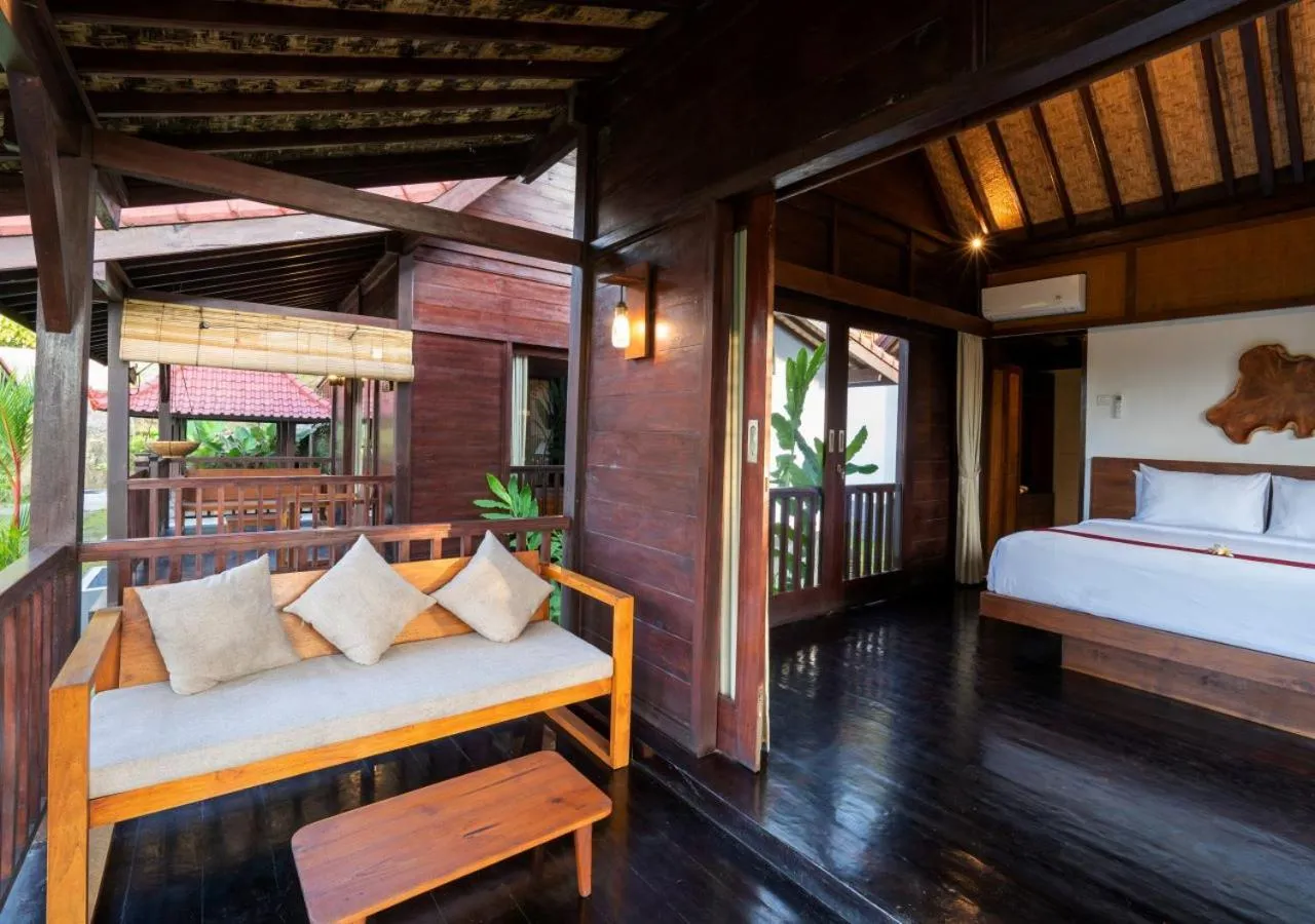 Balcony/Terrace, Bed in Amanuba Ersadeva Resort