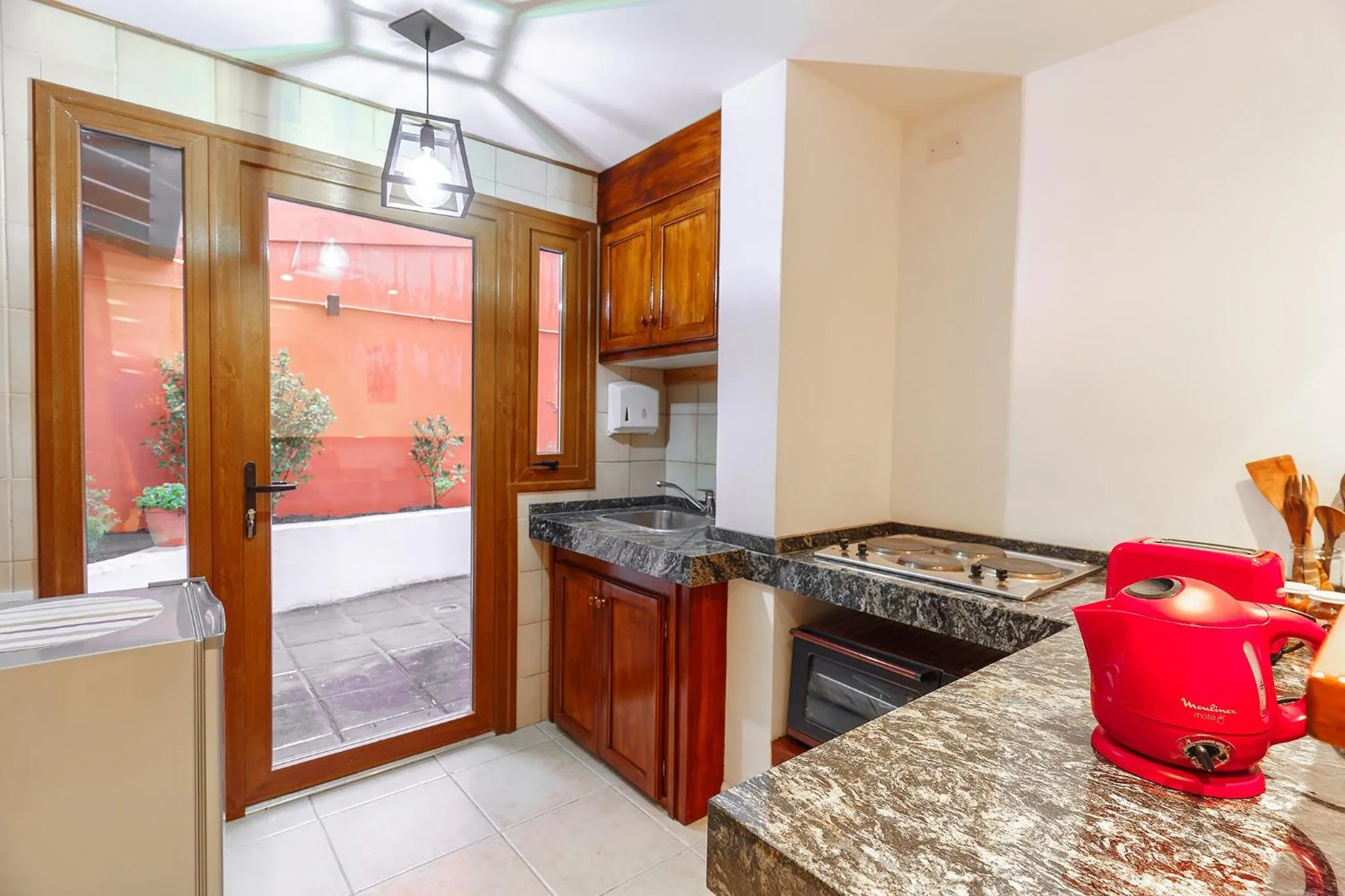 kitchen in Isla Bonita Suites