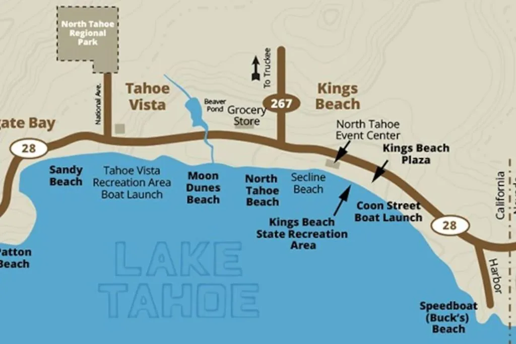 Lakeside Hotel room #6 in Kings Beach