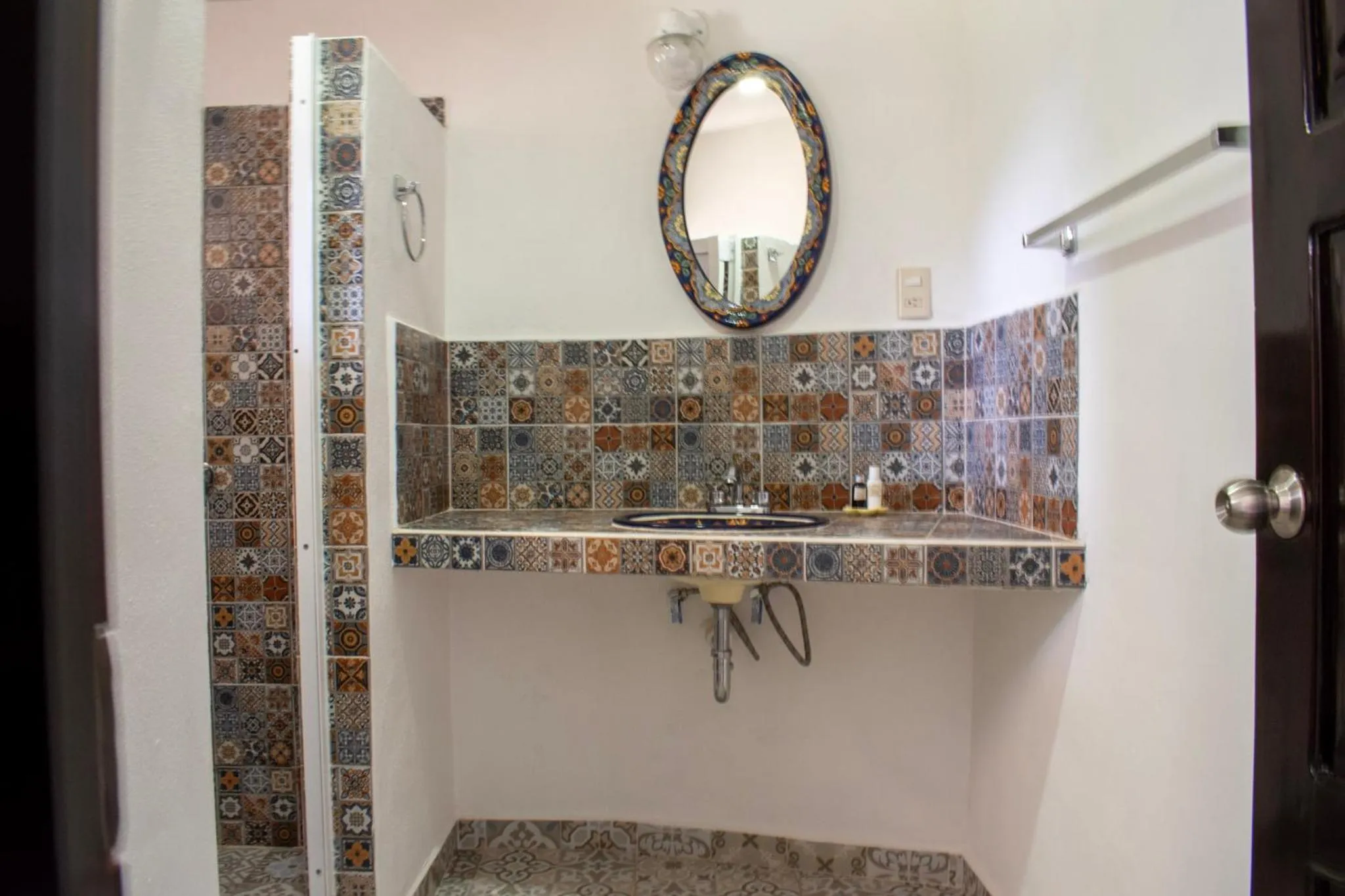 Shower in Finca Marix, Villa del Carbón