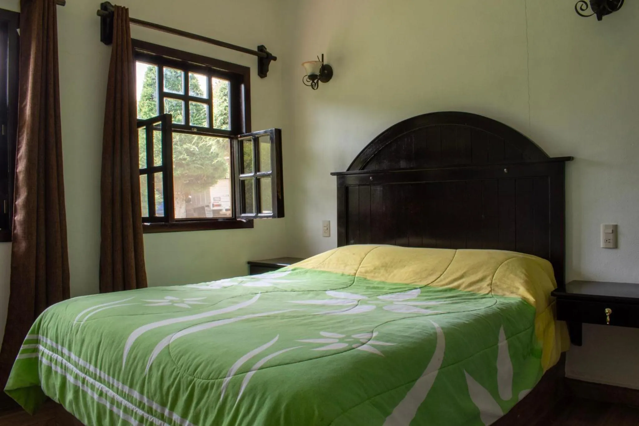Bed in Finca Marix, Villa del Carbón