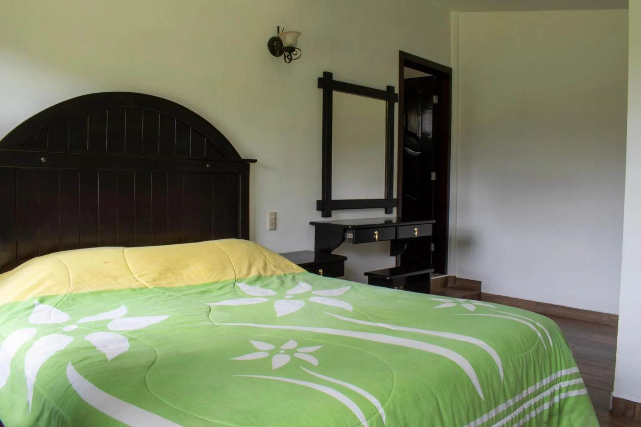 Bed in Finca Marix, Villa del Carbón