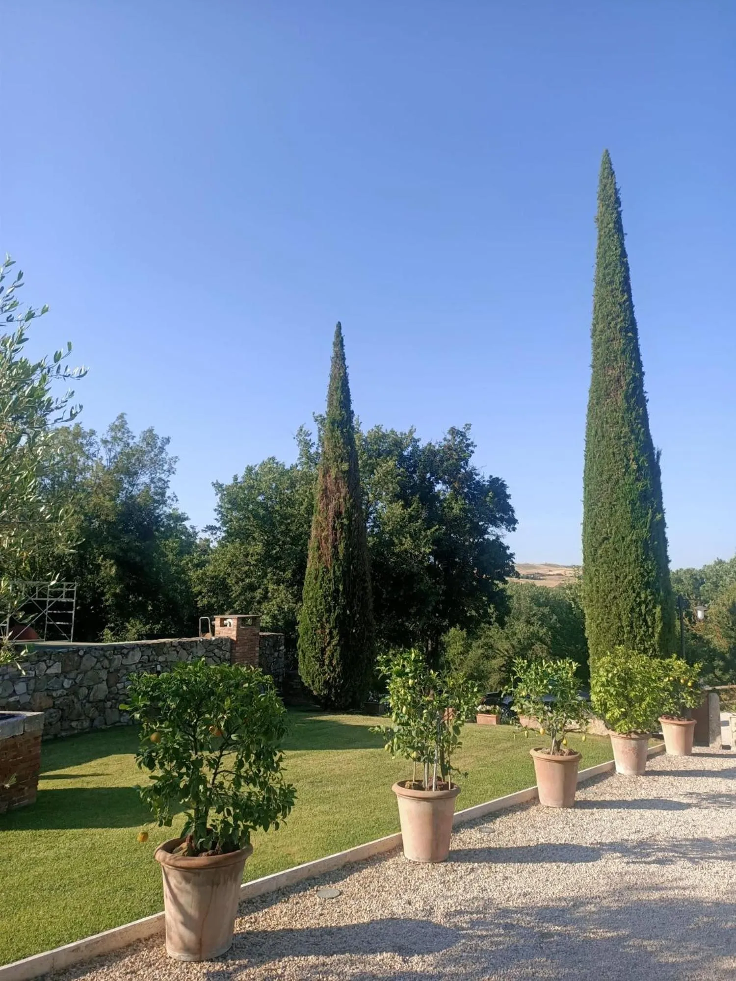 Garden in Relais Osteria Dell'Orcia