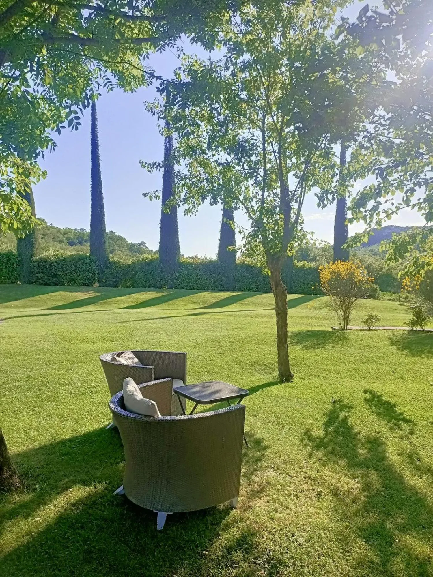 Garden in Relais Osteria Dell'Orcia