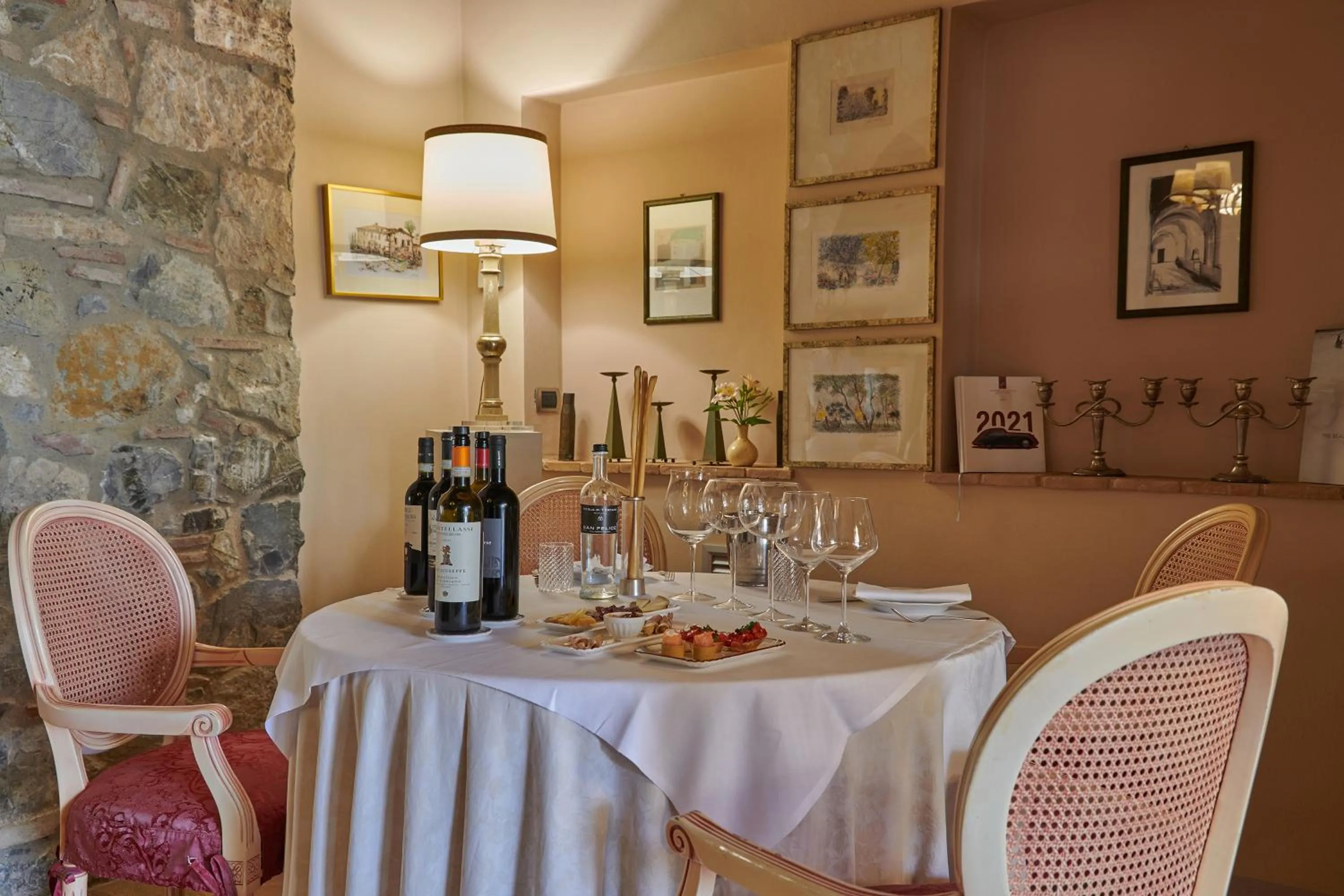 Restaurant/places to eat in Relais Osteria Dell'Orcia
