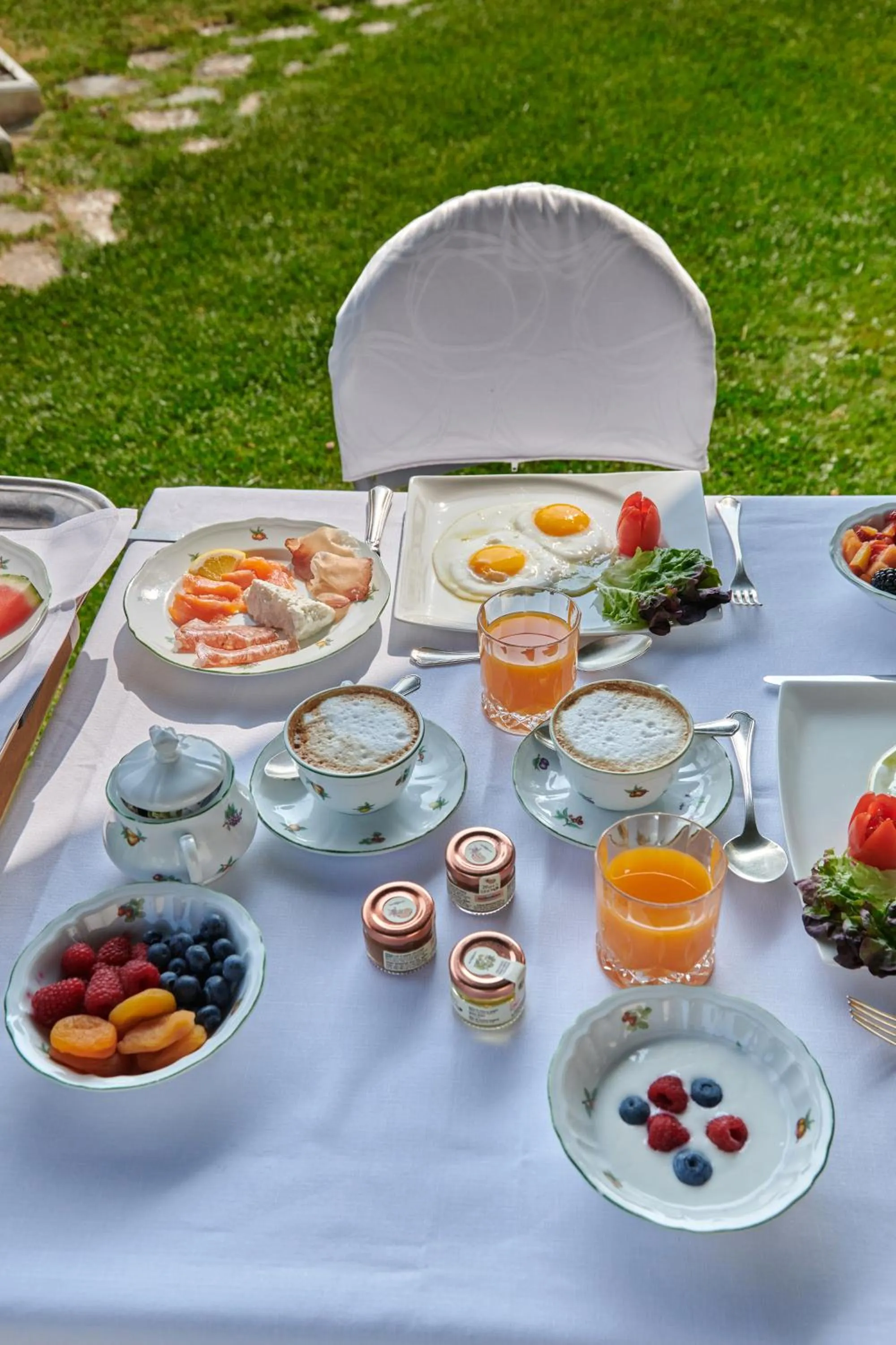 Buffet breakfast in Relais Osteria Dell'Orcia