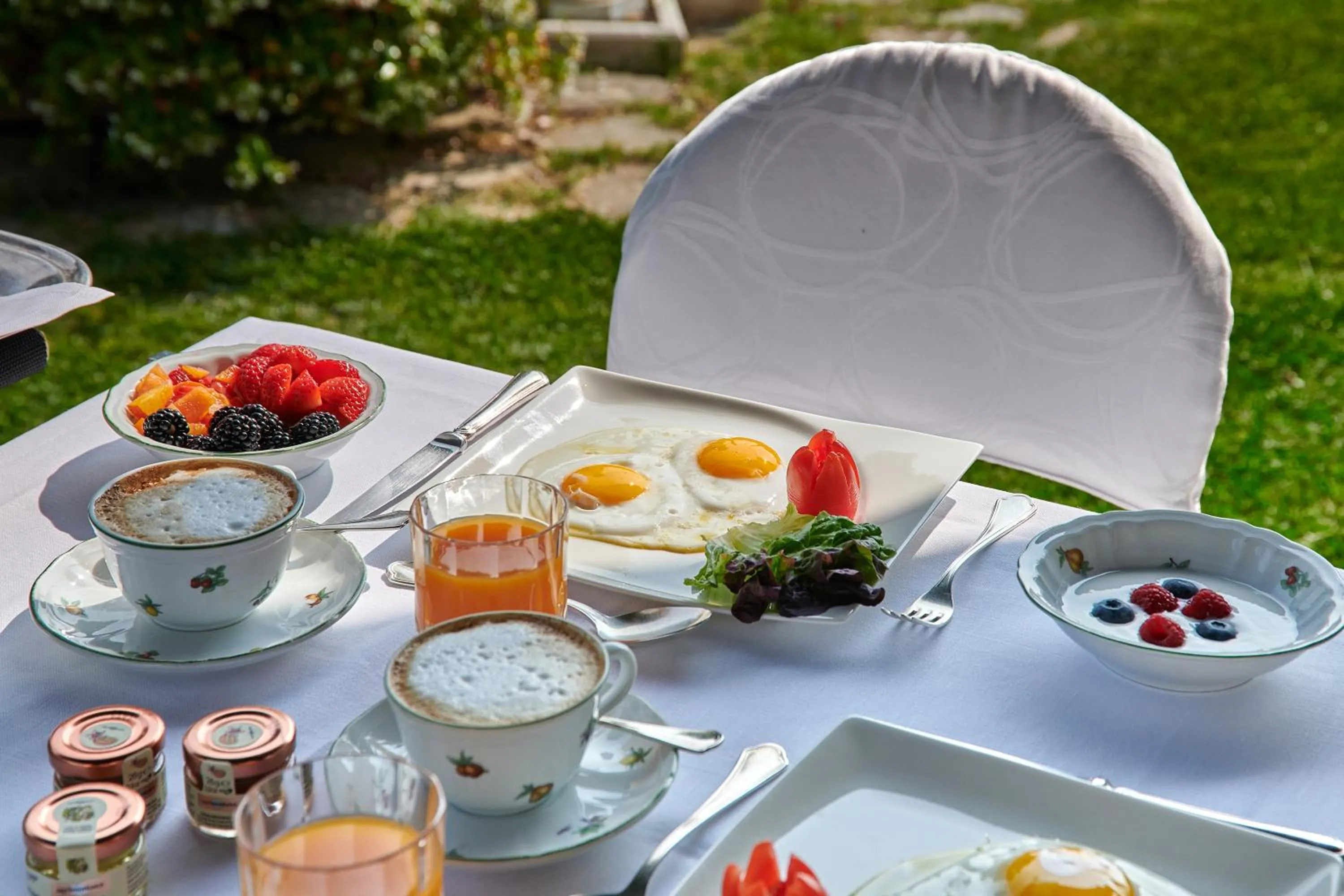 Buffet breakfast in Relais Osteria Dell'Orcia