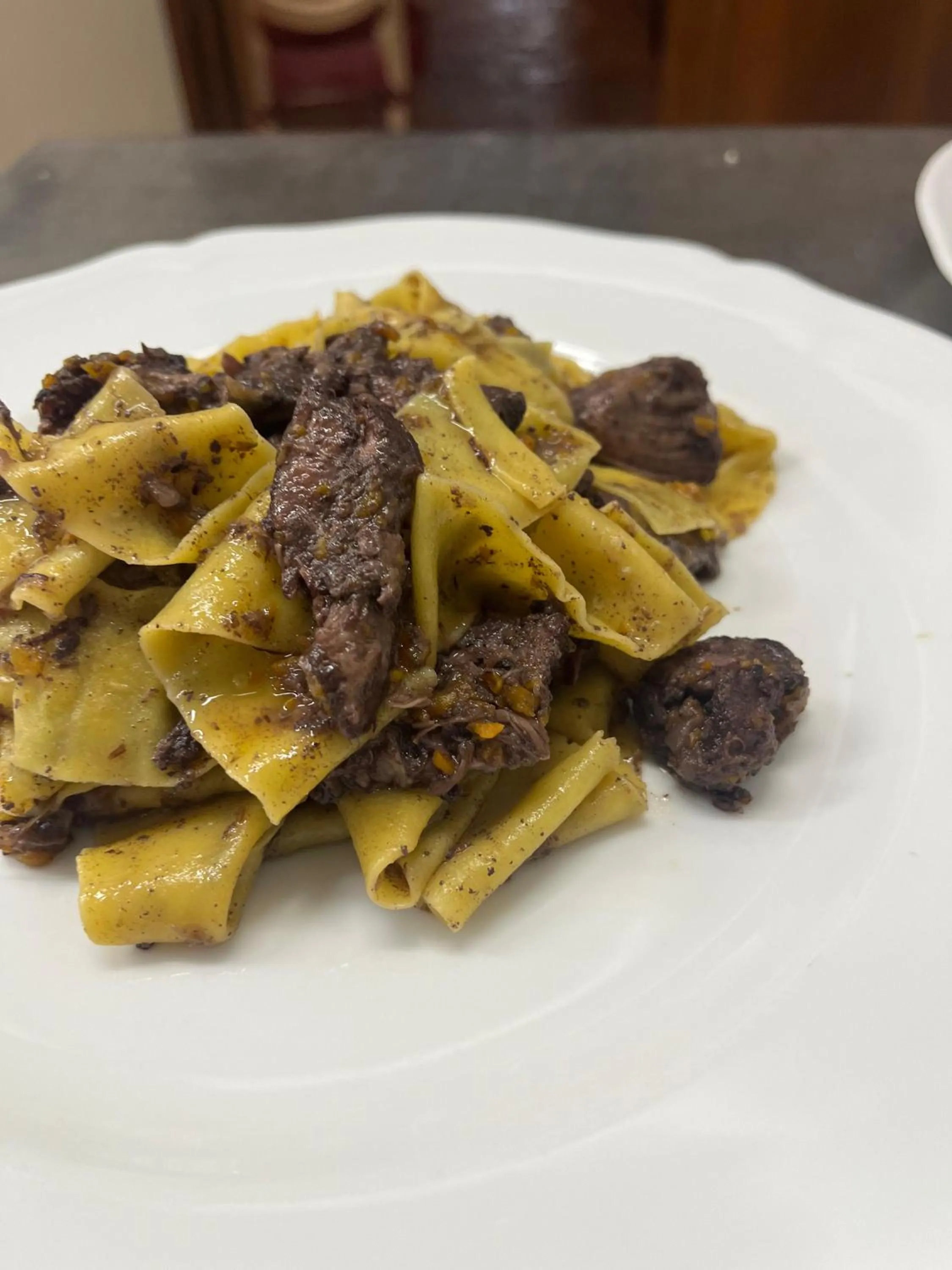 Food close-up in Relais Osteria Dell'Orcia