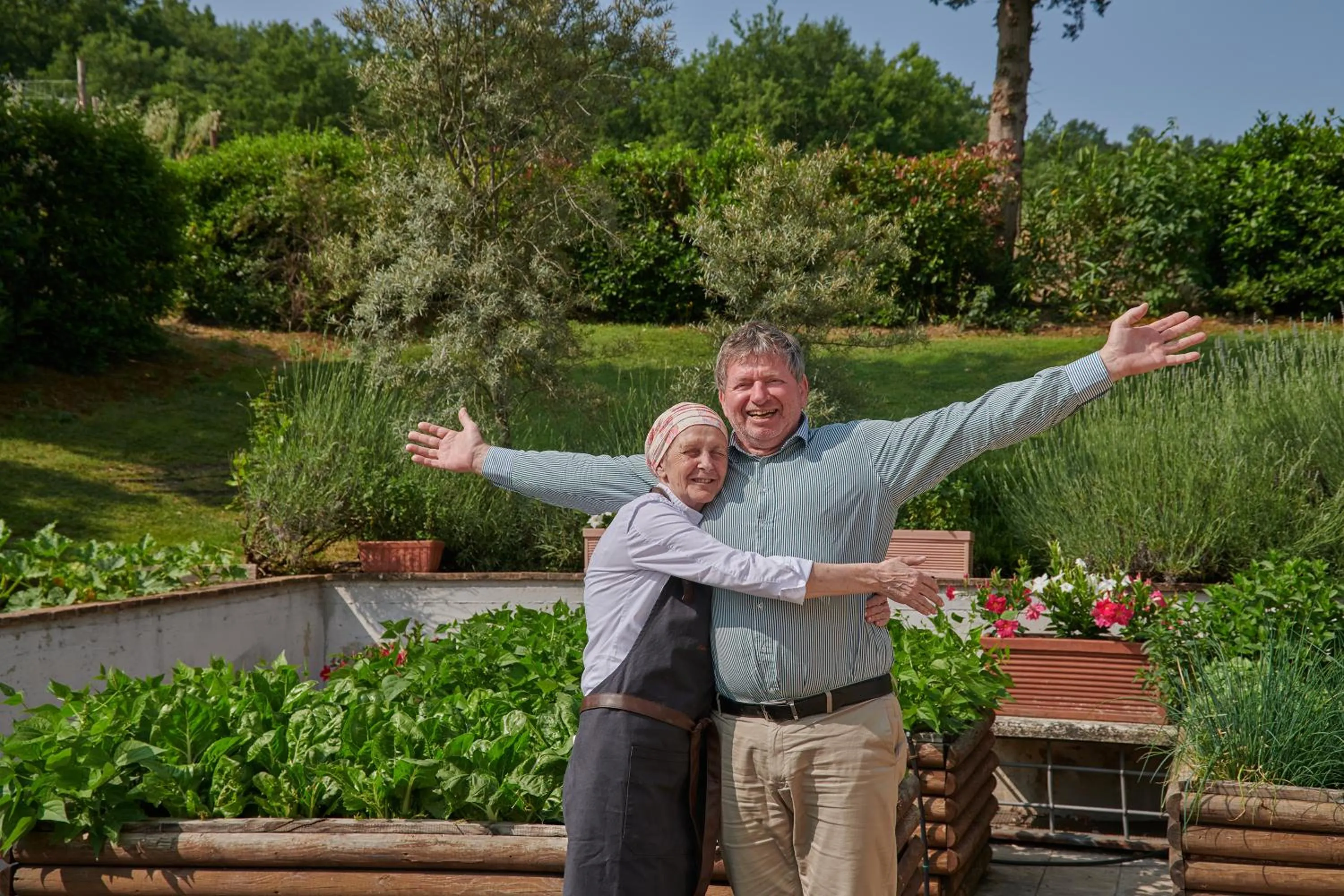 Family in Relais Osteria Dell'Orcia
