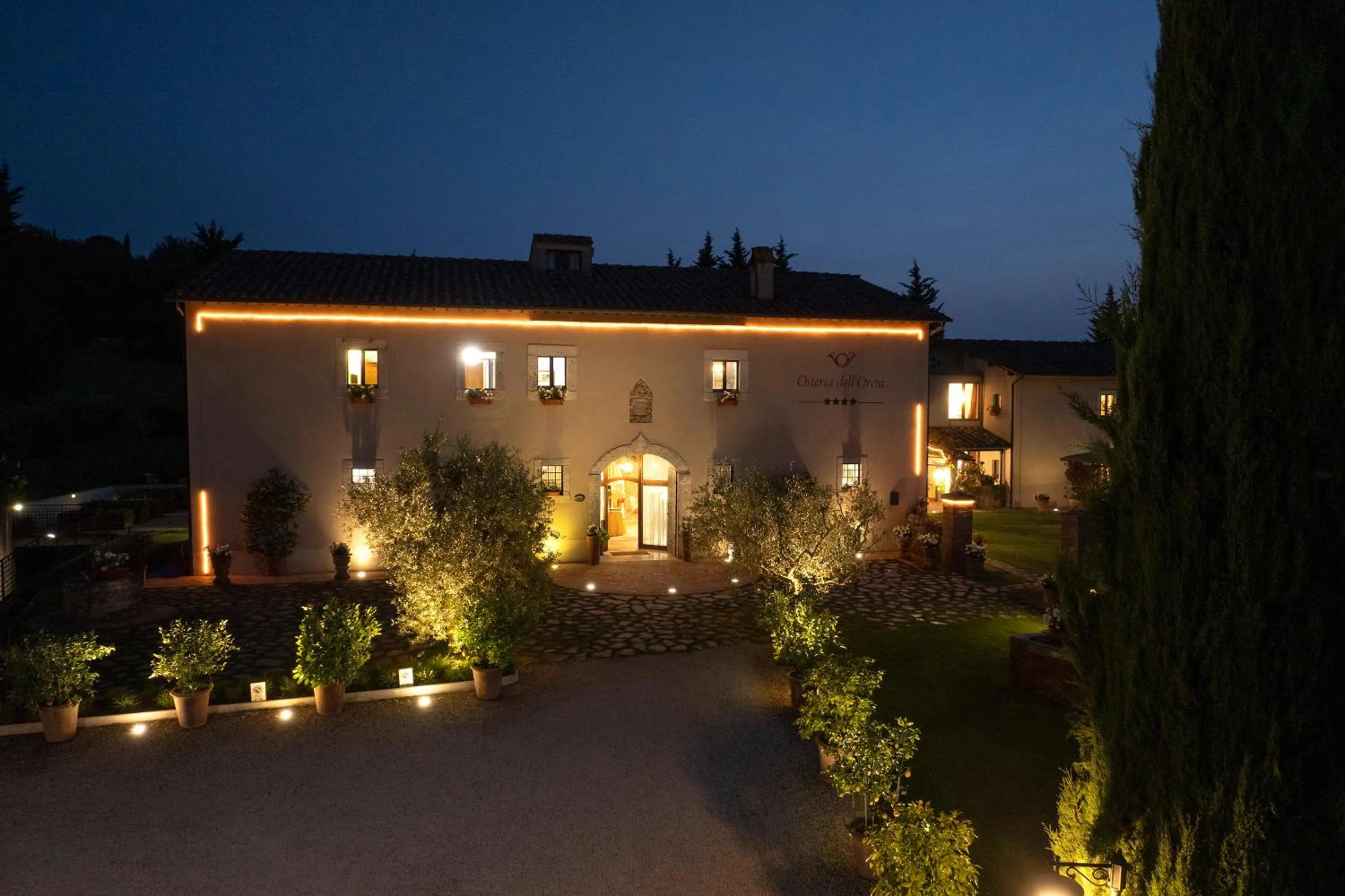 Property building in Relais Osteria Dell'Orcia