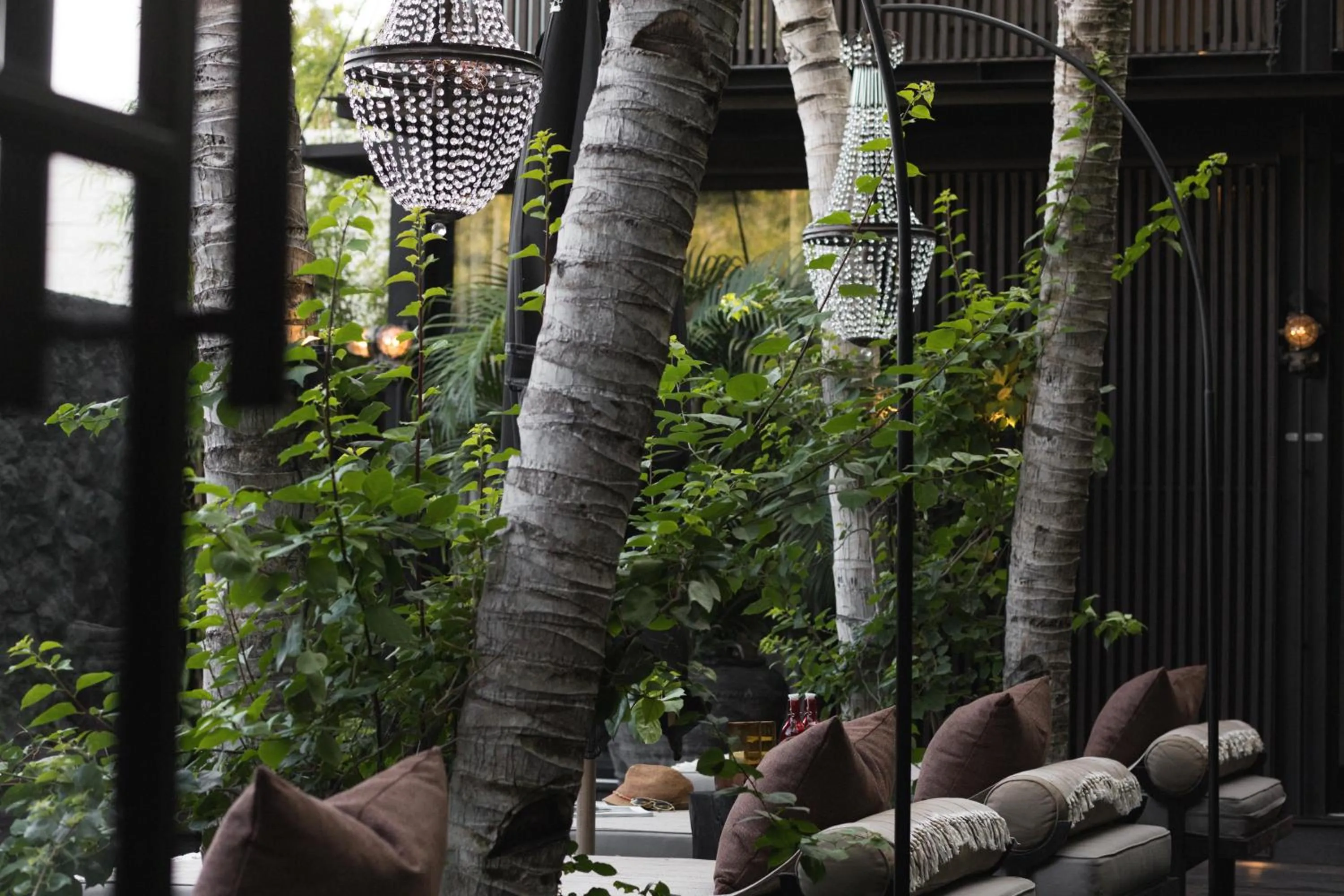 sunbed in The Bohemian Bali, a Member of Design Hotels