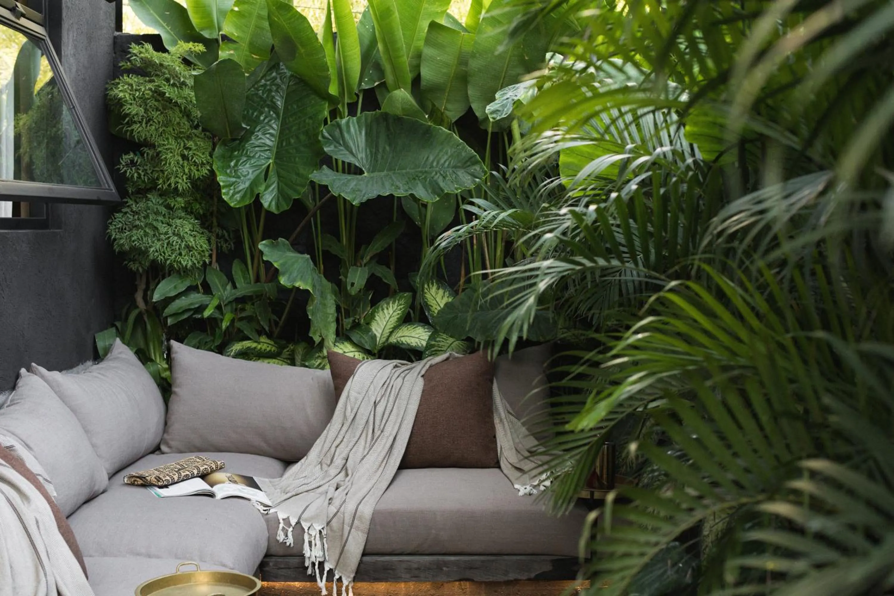 Seating area in The Bohemian Bali, a Member of Design Hotels